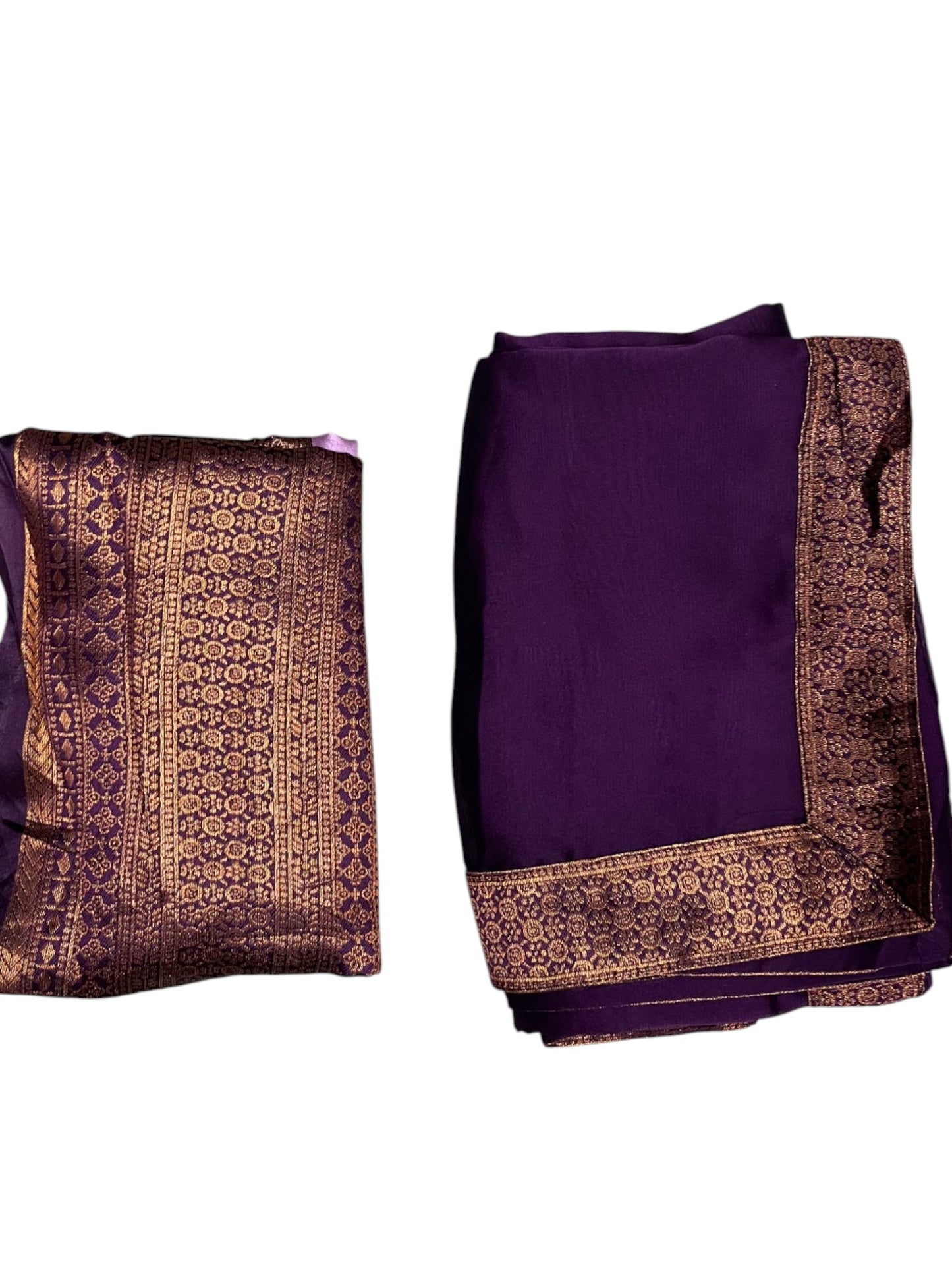 Southloom Semi Silk Dhavani Set with Pavada and Pink Blouse PieceSLDHAVANI SL542