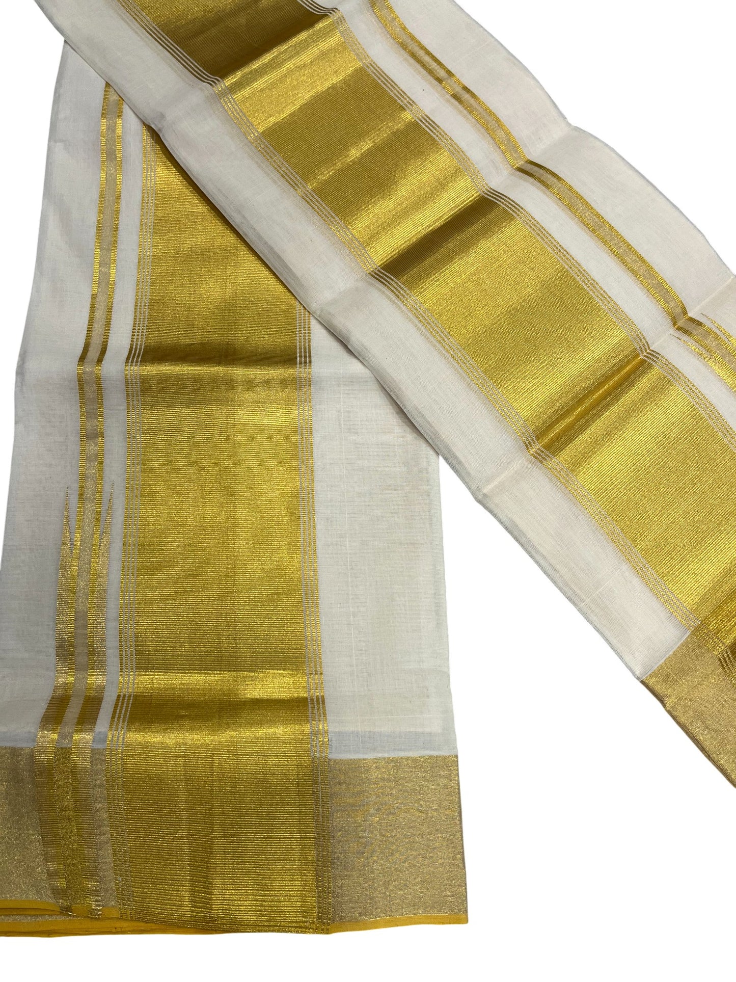 Southloom Super Premium Balaramapuram Handloom Cotton Unakkupaavu Wedding Pudava Set Mundu