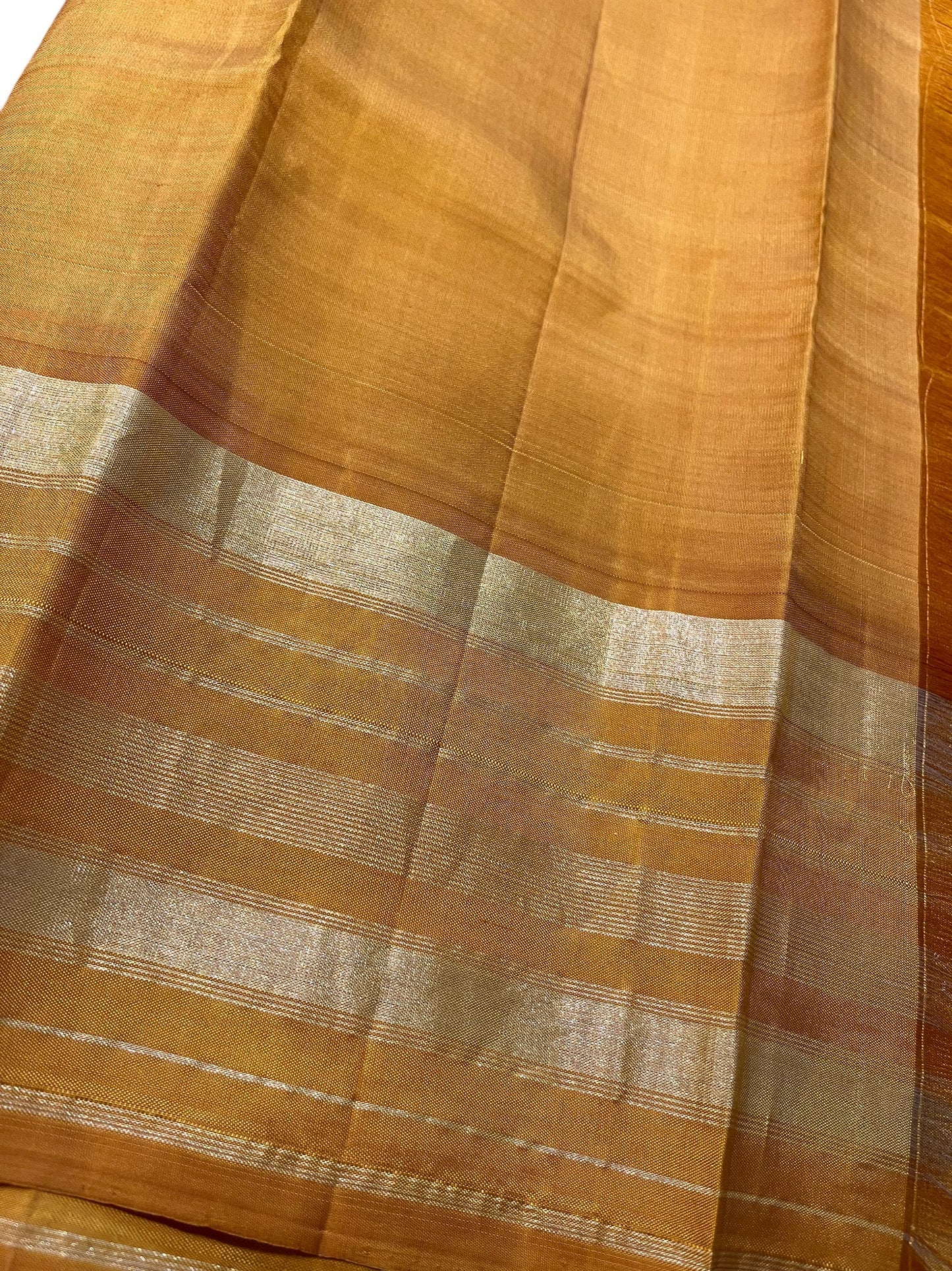 Southloom Premium Handloom Bridal Kanchipuram Silk Saree with Check Design (Maroon & Yellow )