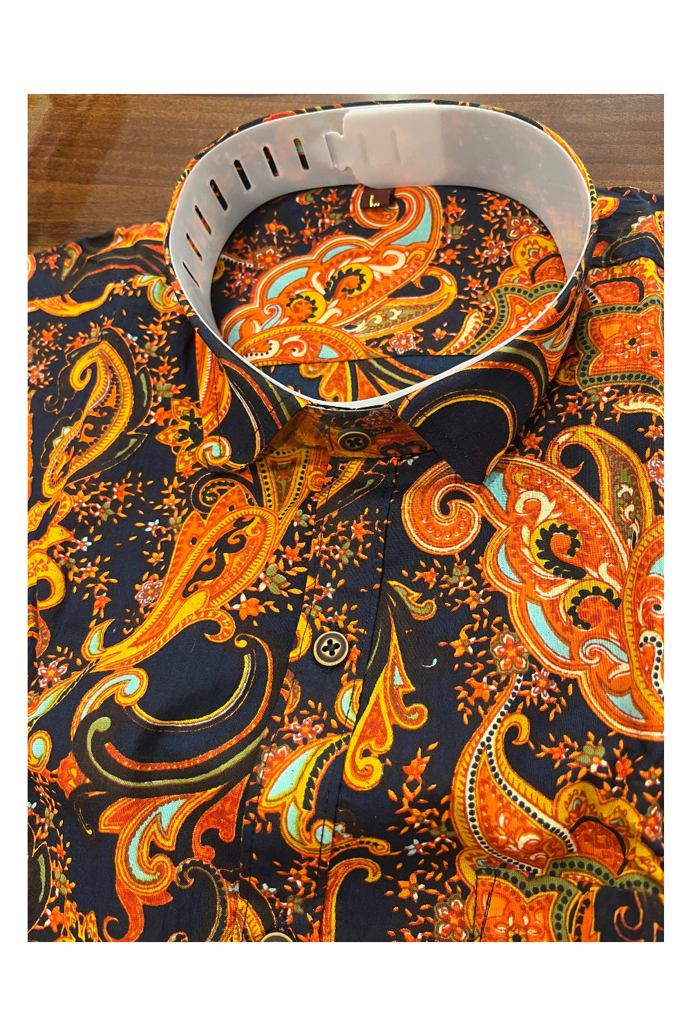 Southloom Jaipur Pure Cotton Printed Shirt For Men (Large)