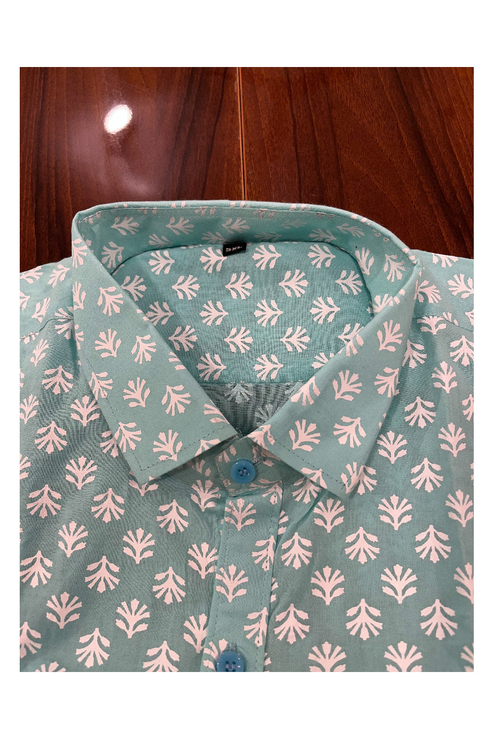 Southloom Jaipur Pure Cotton Printed Shirt For Men (5XL)