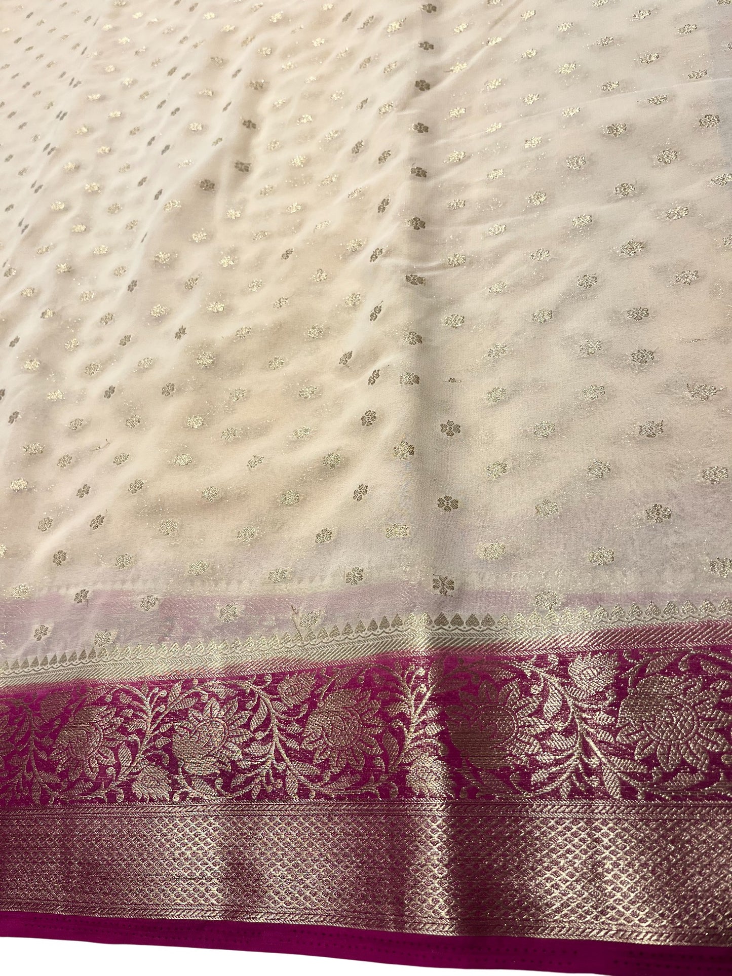 Southloom Georgete Banarasi Silk Saree
