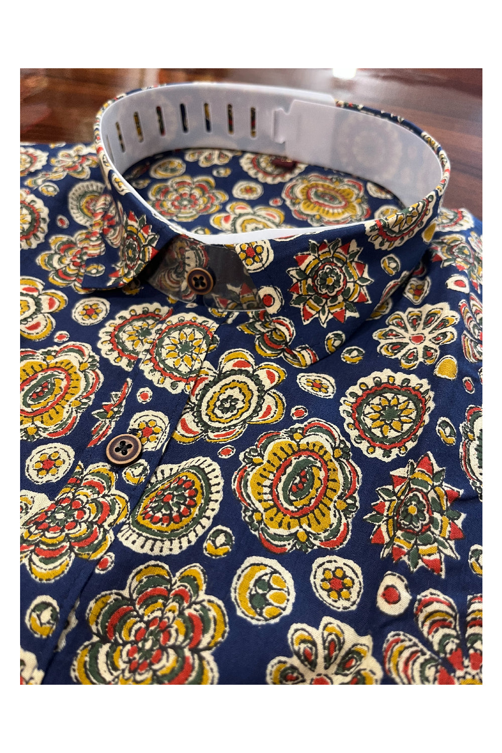 Southloom Jaipur Pure Cotton Printed Shirt For Men (XL)