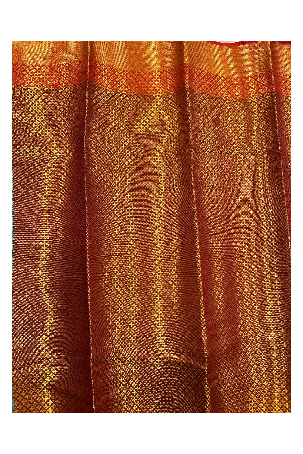 Southloom Banarasi Silk Brocade Bridal Saree WIth Woven Borders And Blouse Piece in Blue And Pink