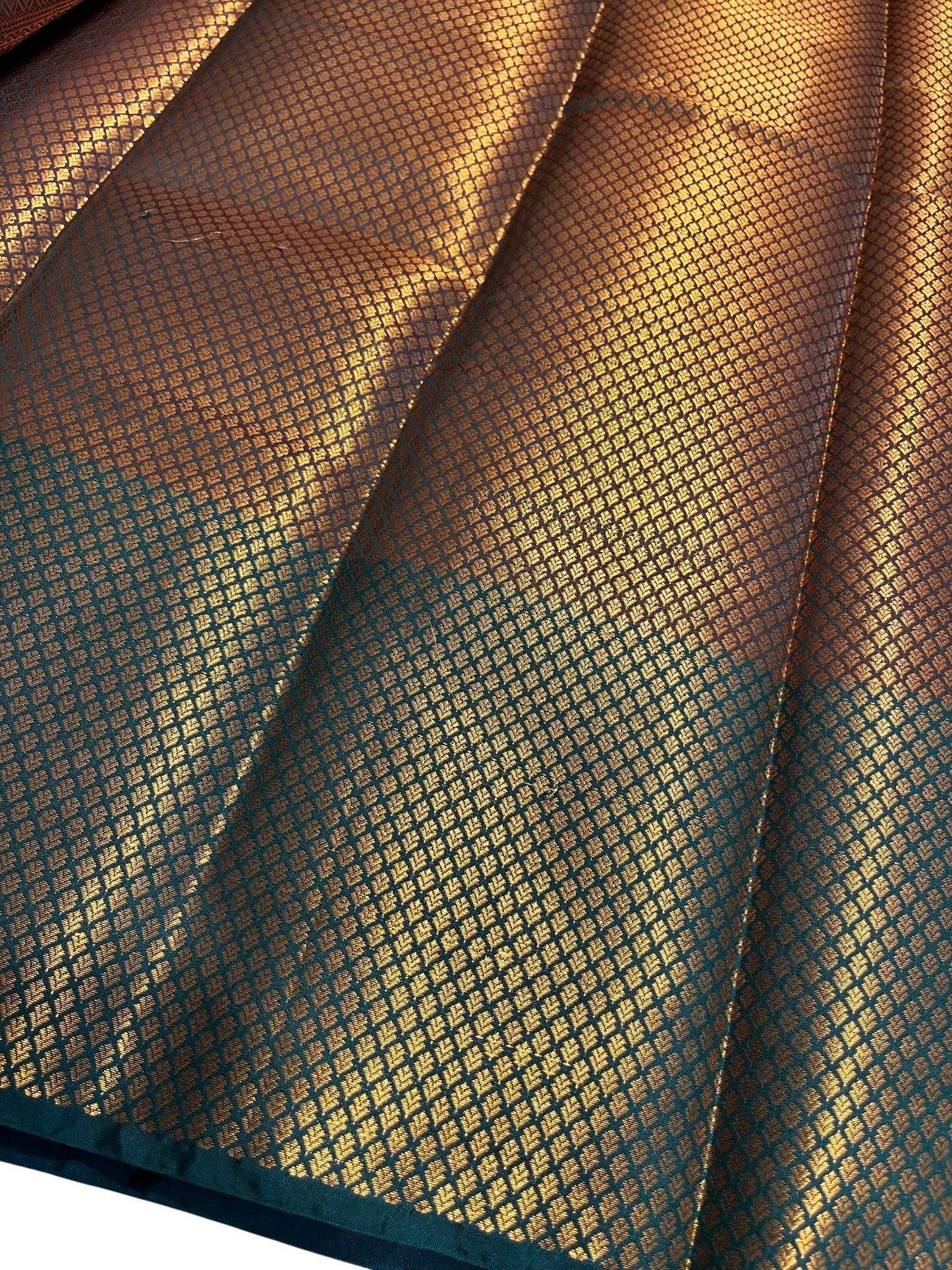 Southloom Semi Silk Brocade Bridal Saree With Woven Borders