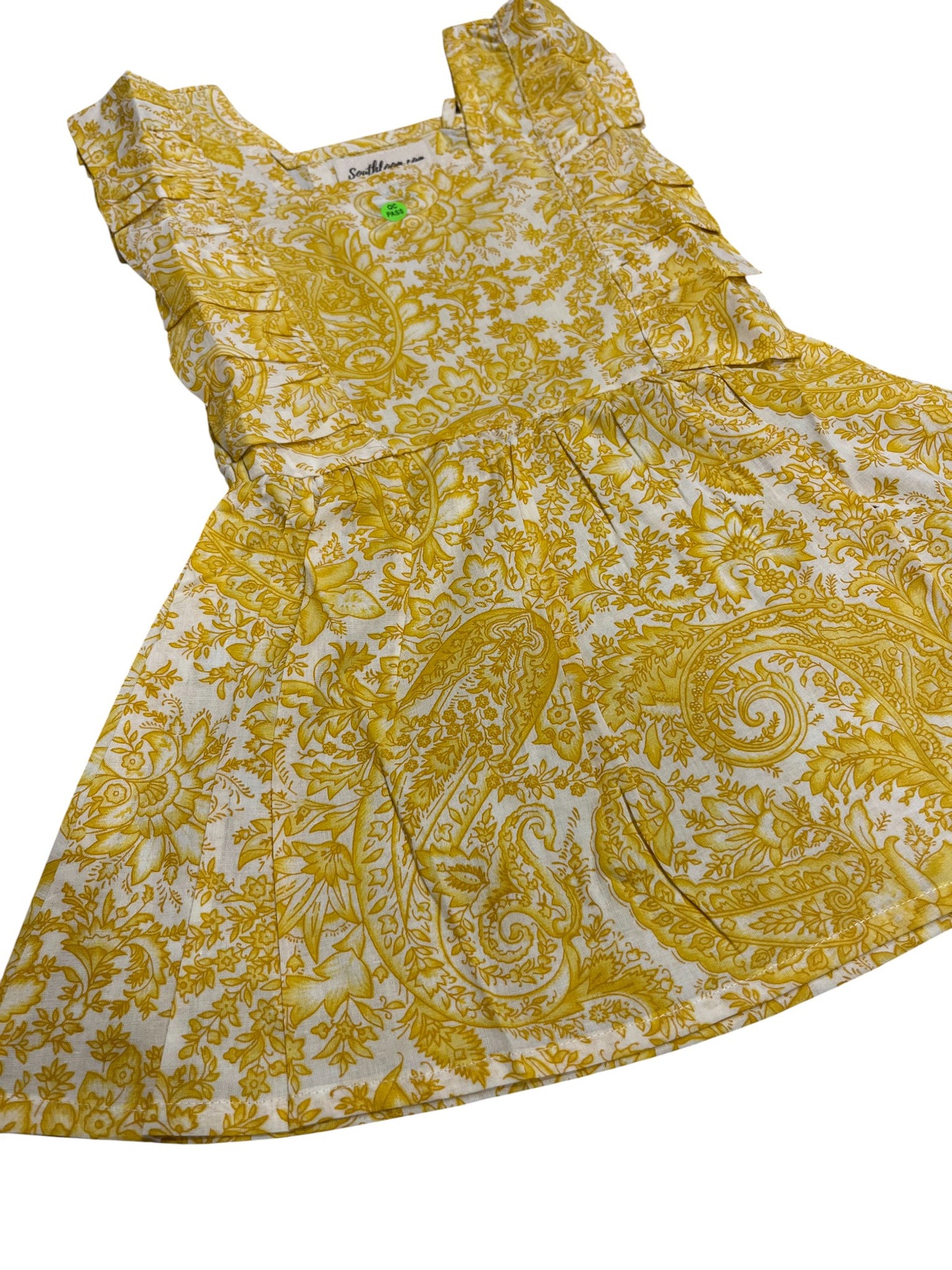 Southloom Pure Cotton Jaipur Printed Frocks for Girls (Age 1-2)