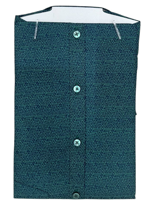 Southloom Pure Cotton Blue printed Shirt SLSHIRT 40HS