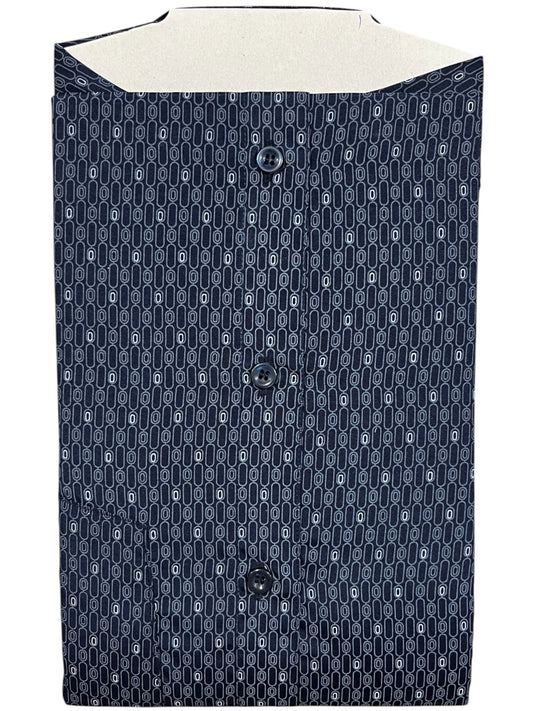 Southloom Pure Cotton Blue Printed Shirt(44 FS)