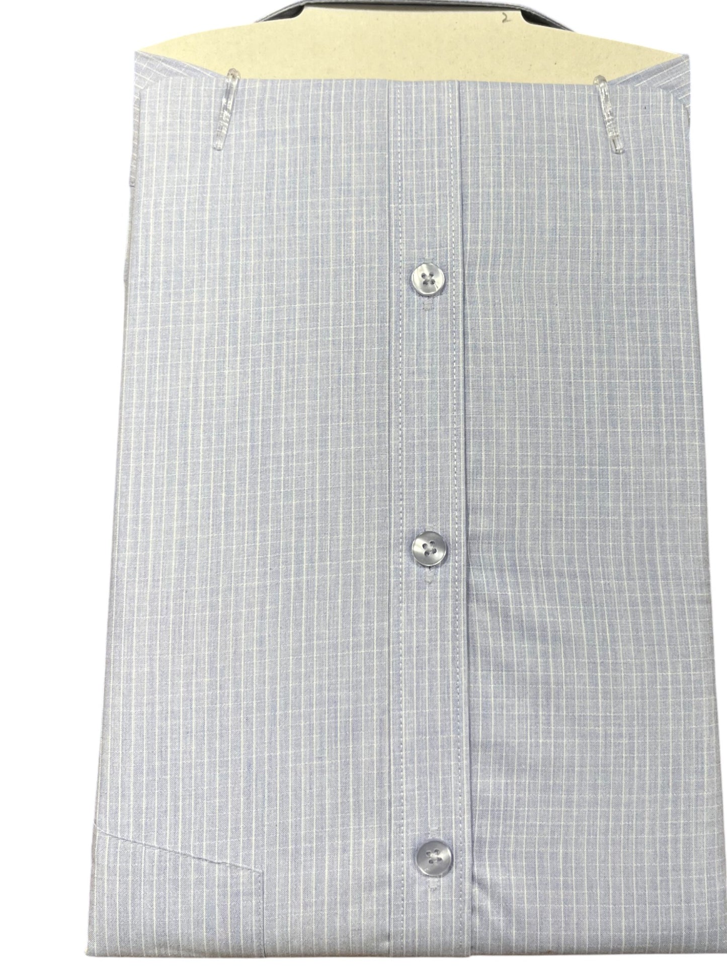 Southloom Pure Cotton Blue Micro Check Shirt (44 HS)