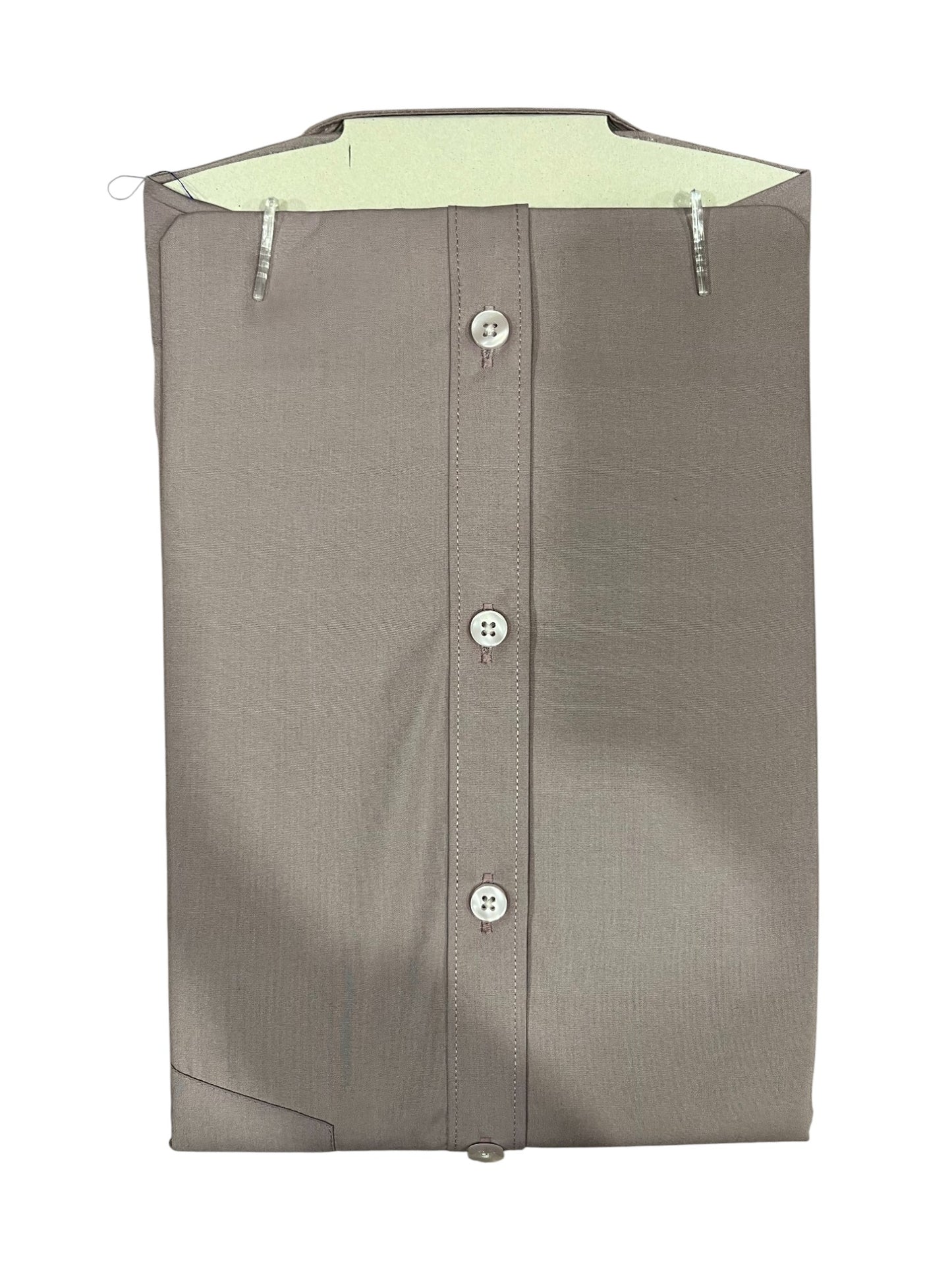 Southloom Pure Cotton Gray Plain Shirt (38 HS)