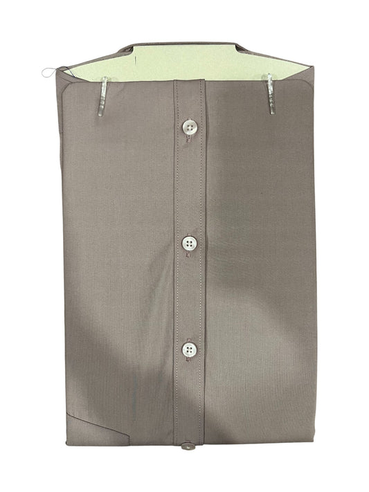 Southloom Pure Cotton Gray Plain Shirt (38 HS)