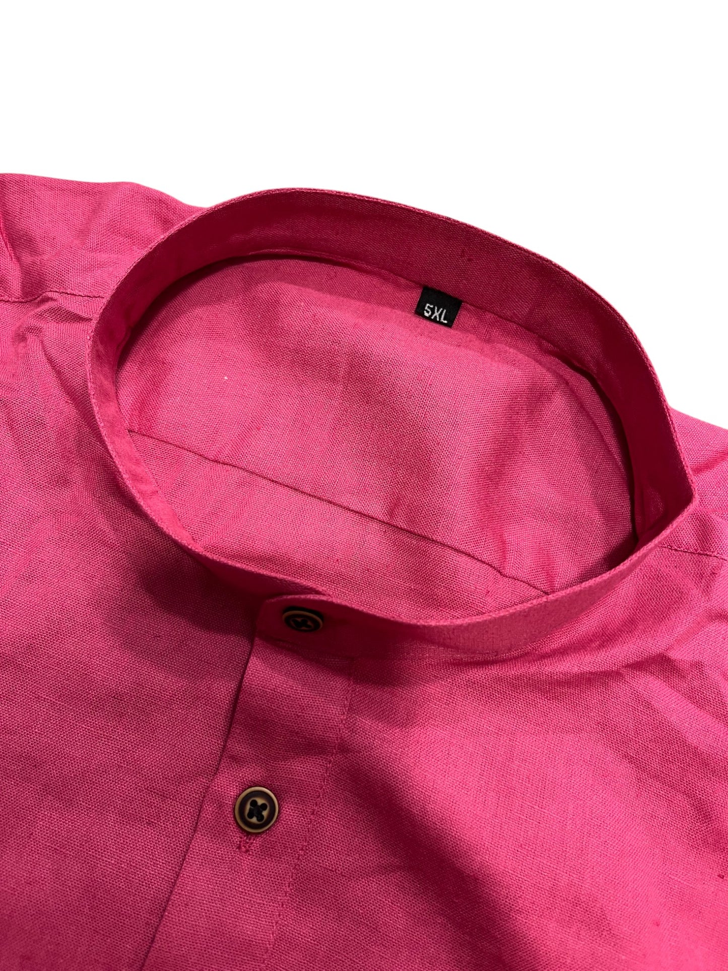 Southloom Pink Short Cotton Kurta Shirt for Men
