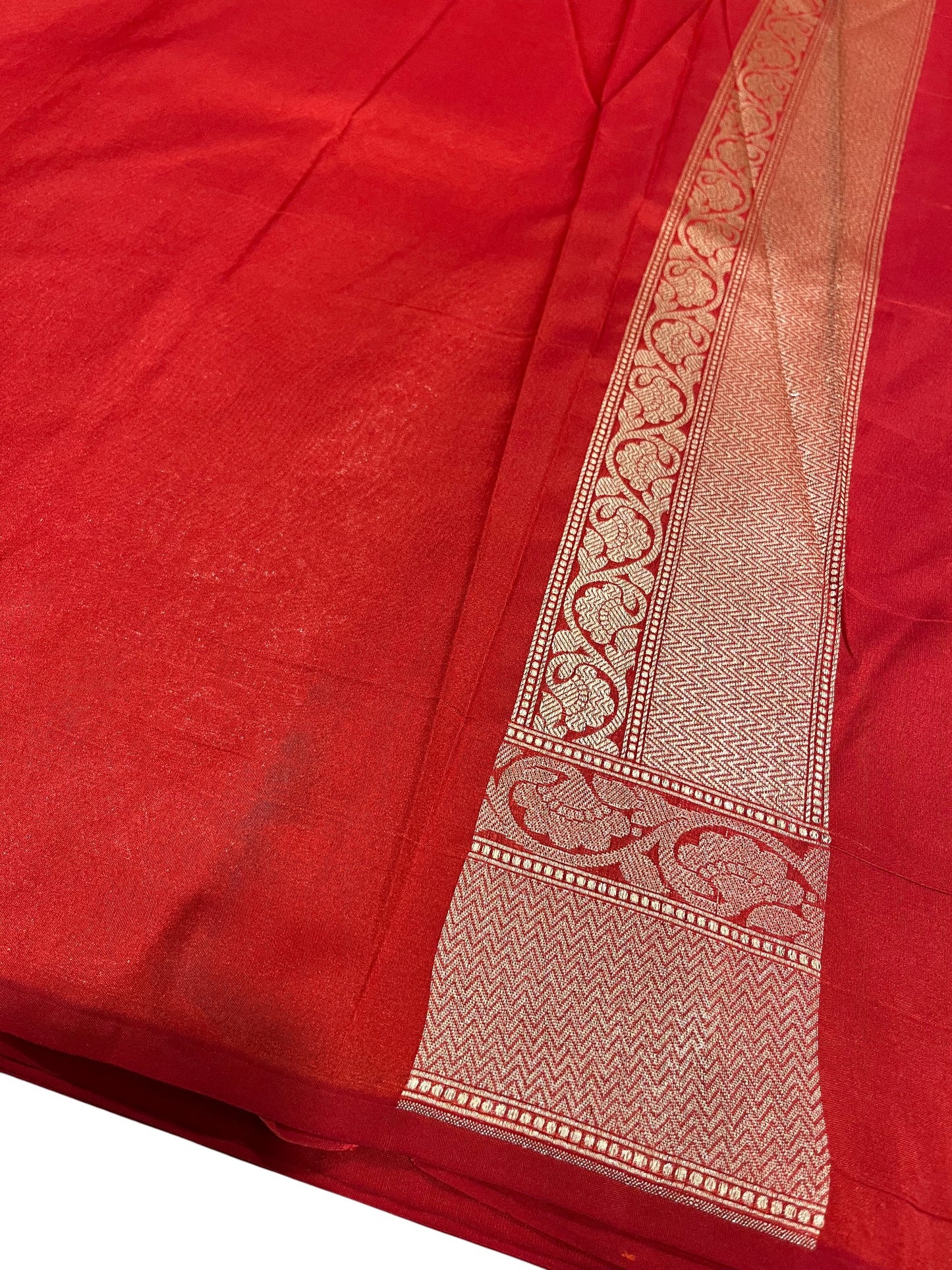 Southloom Banarasi Silk Saree with Woven Work on Body and Borders