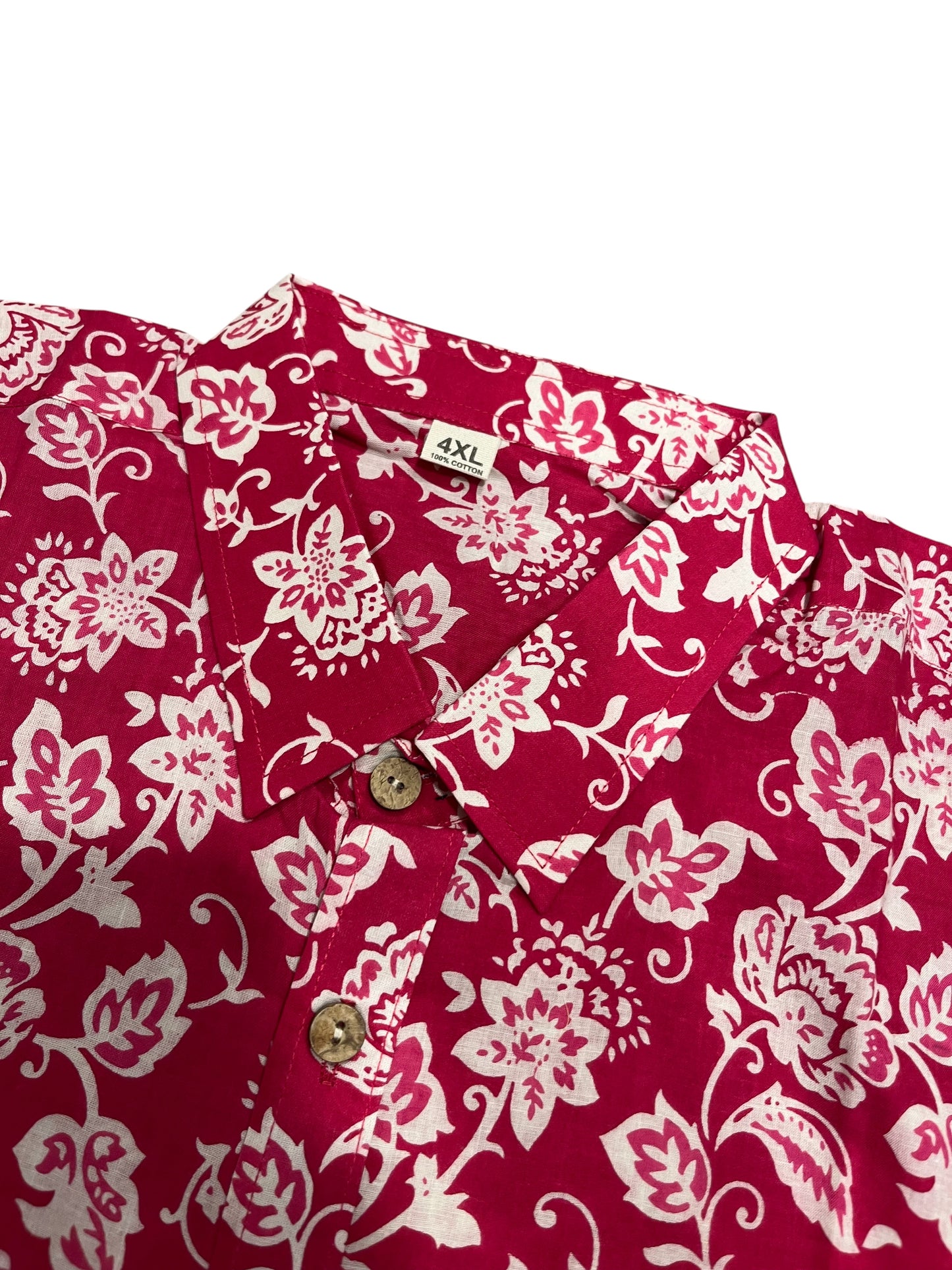 Southloom Jaipur Pure Cotton Printed Shirt For Men (4XL)