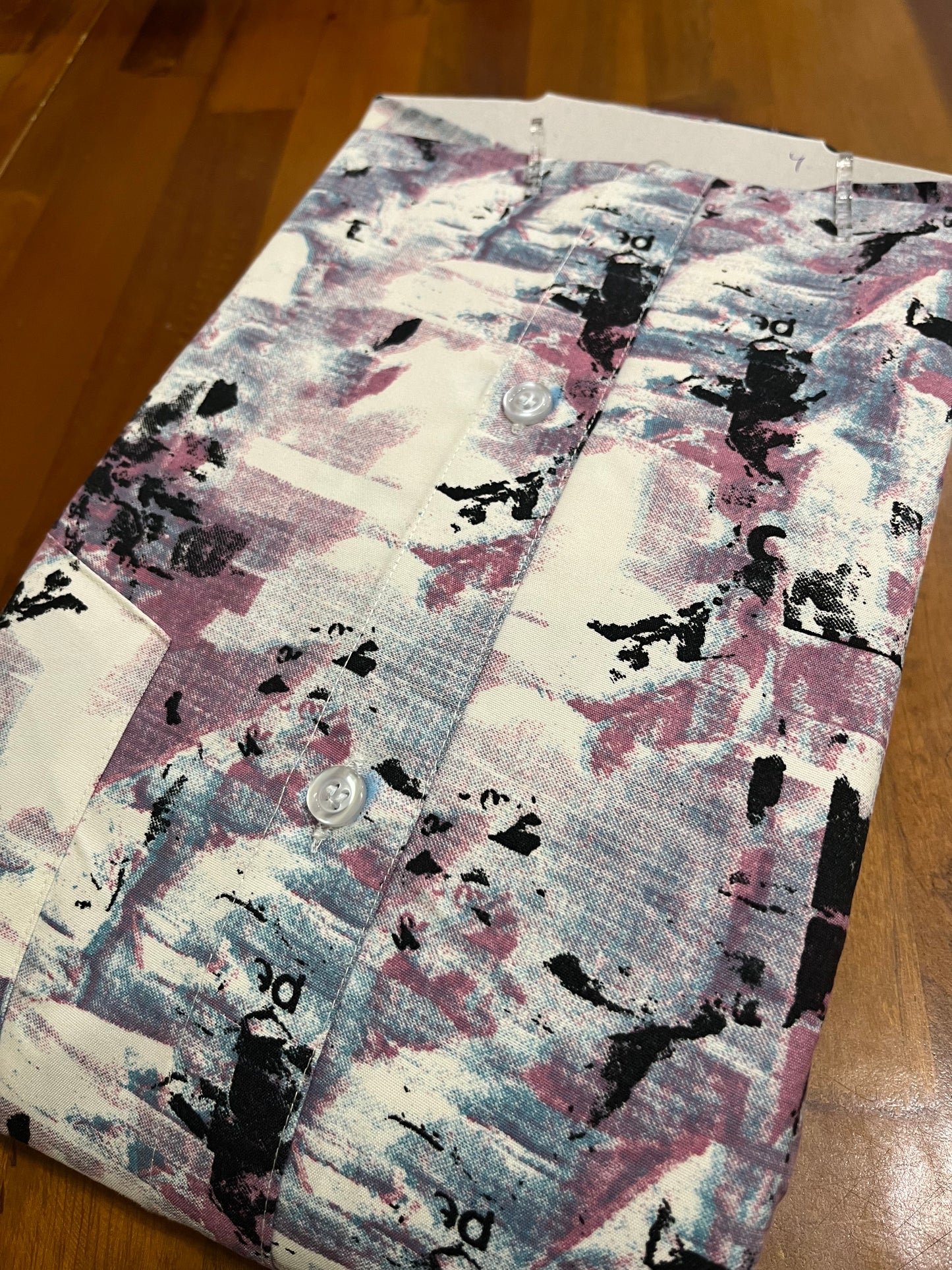 Pure Cotton Multi Coloured Printed Shirt SLSHIRT 48 FS