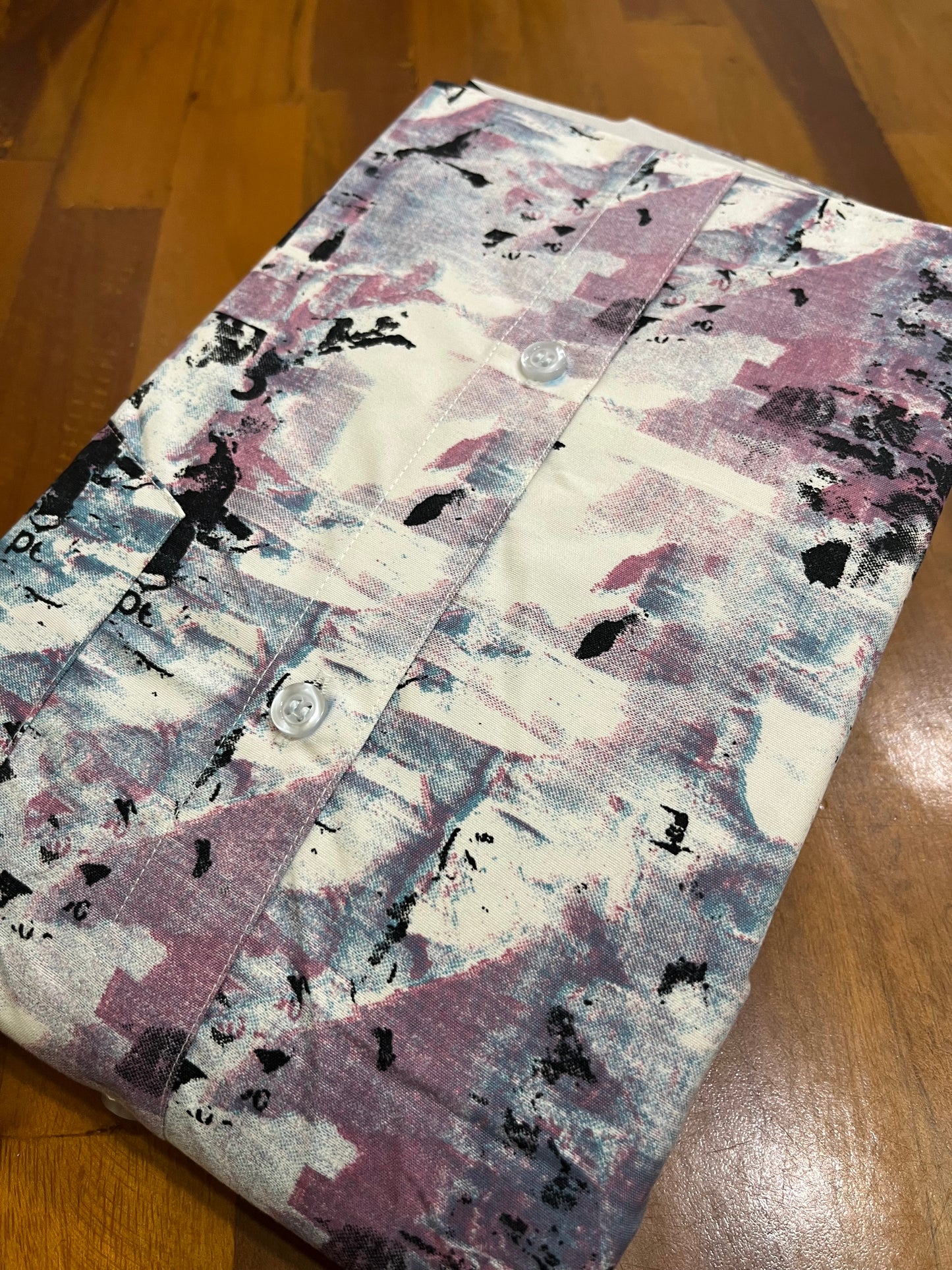 Pure Cotton Multi Coloured Printed Shirt SLSHIRT 48 HS