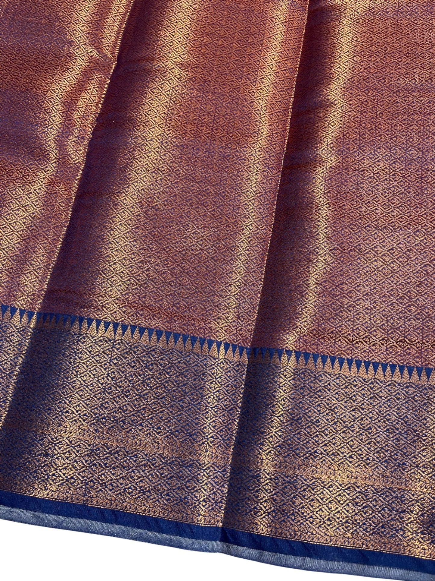 Southloom Premium Semi Silk Zari Work Brocade Saree in Bridal with Matching Pallu