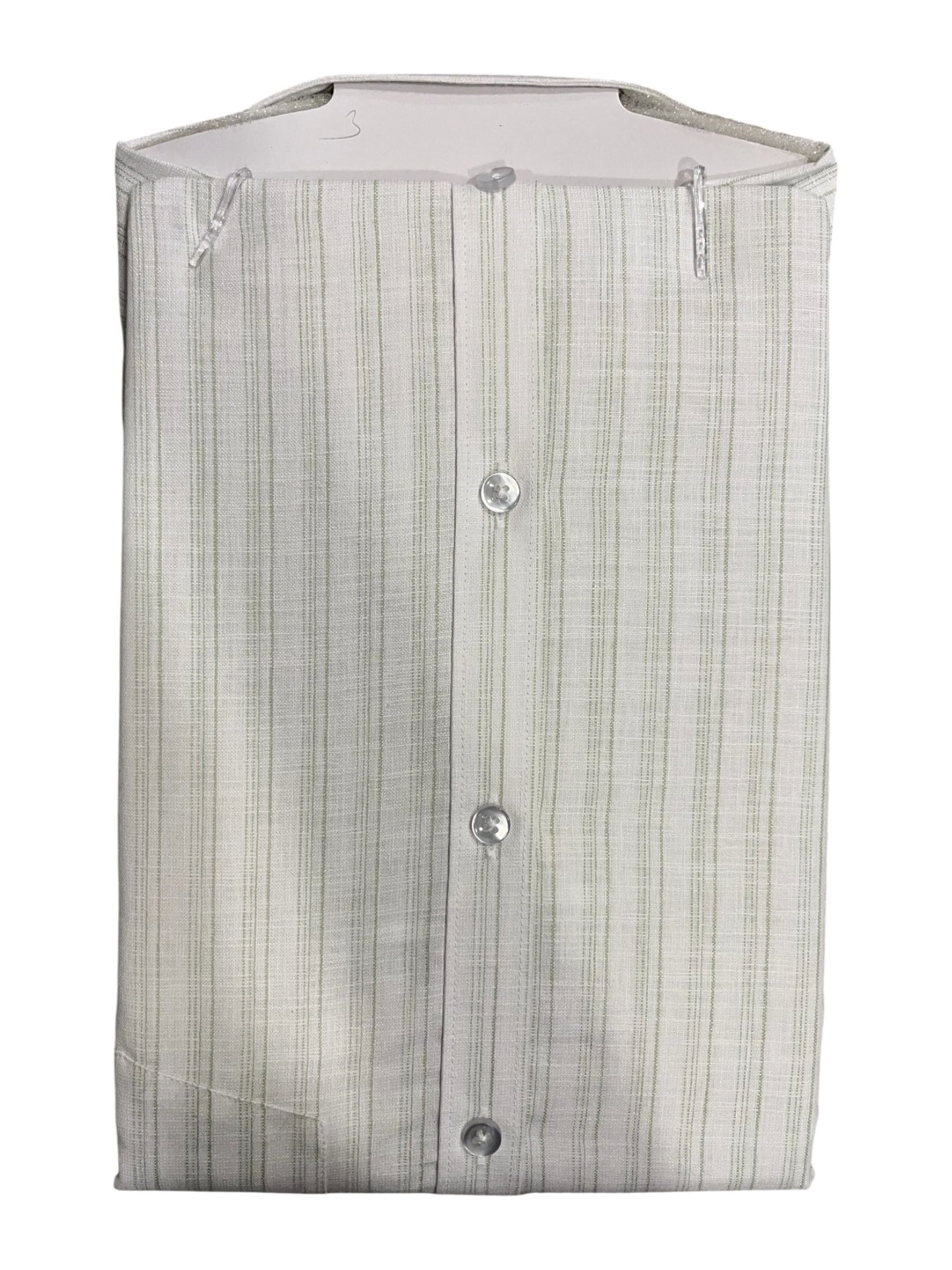 Southloom Pure Cotton Green Lines Shirt(XL FS)