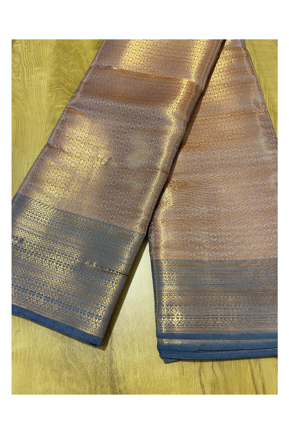 Southloom Premium Semi Silk Zari Work Brocade Saree in Bridal with Matching Pallu