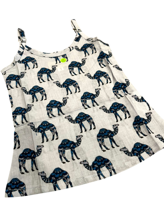 Southloom Pure Cotton Jaipur Printed Frocks for Girls (Age 1)