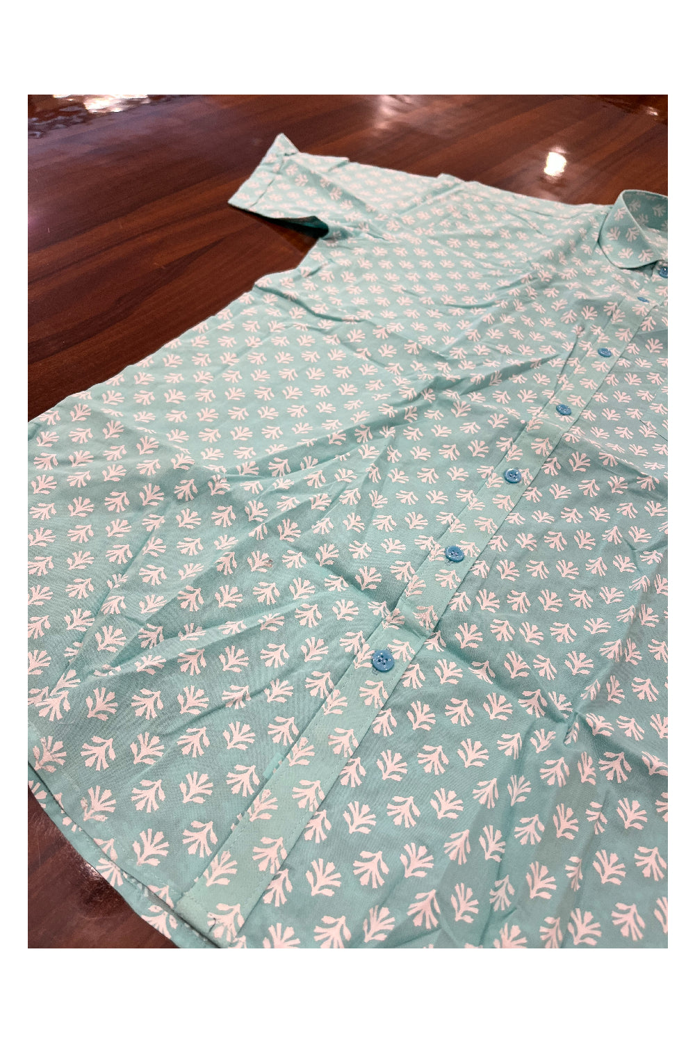 Southloom Jaipur Pure Cotton Printed Shirt For Men (3XL)