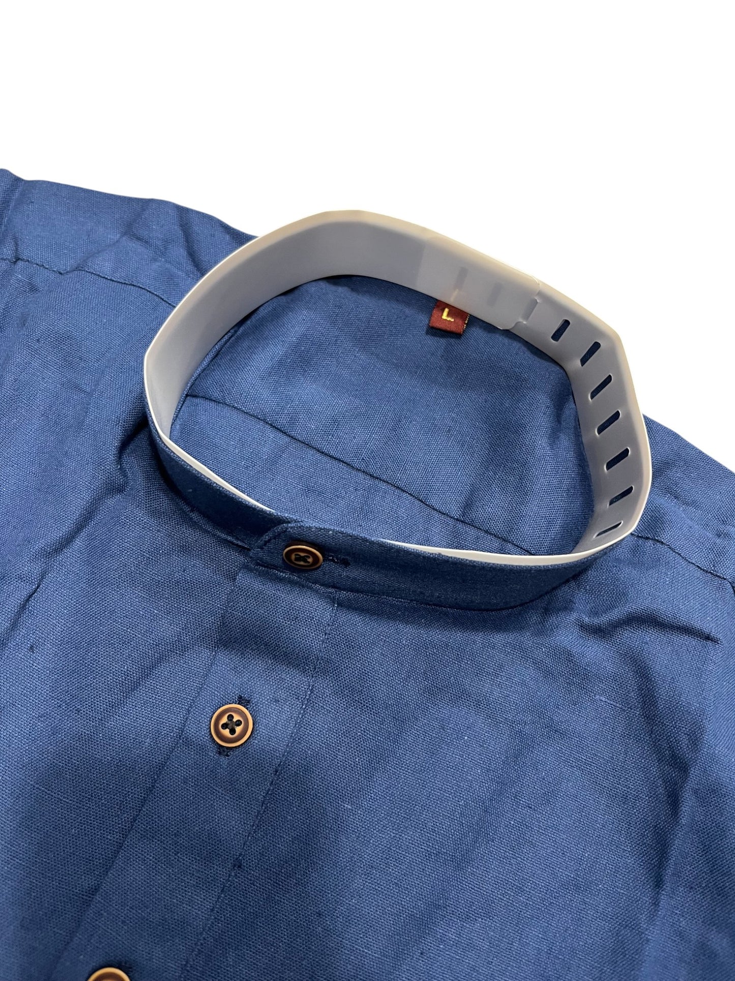 Southloom Blue Short Cotton Kurta Shirt for Men