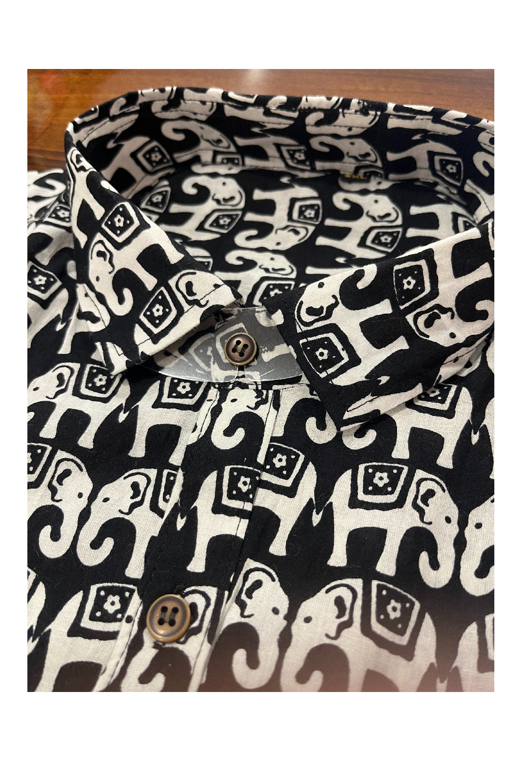 Southloom Jaipur Pure Cotton Printed Shirt For Men (3XL)