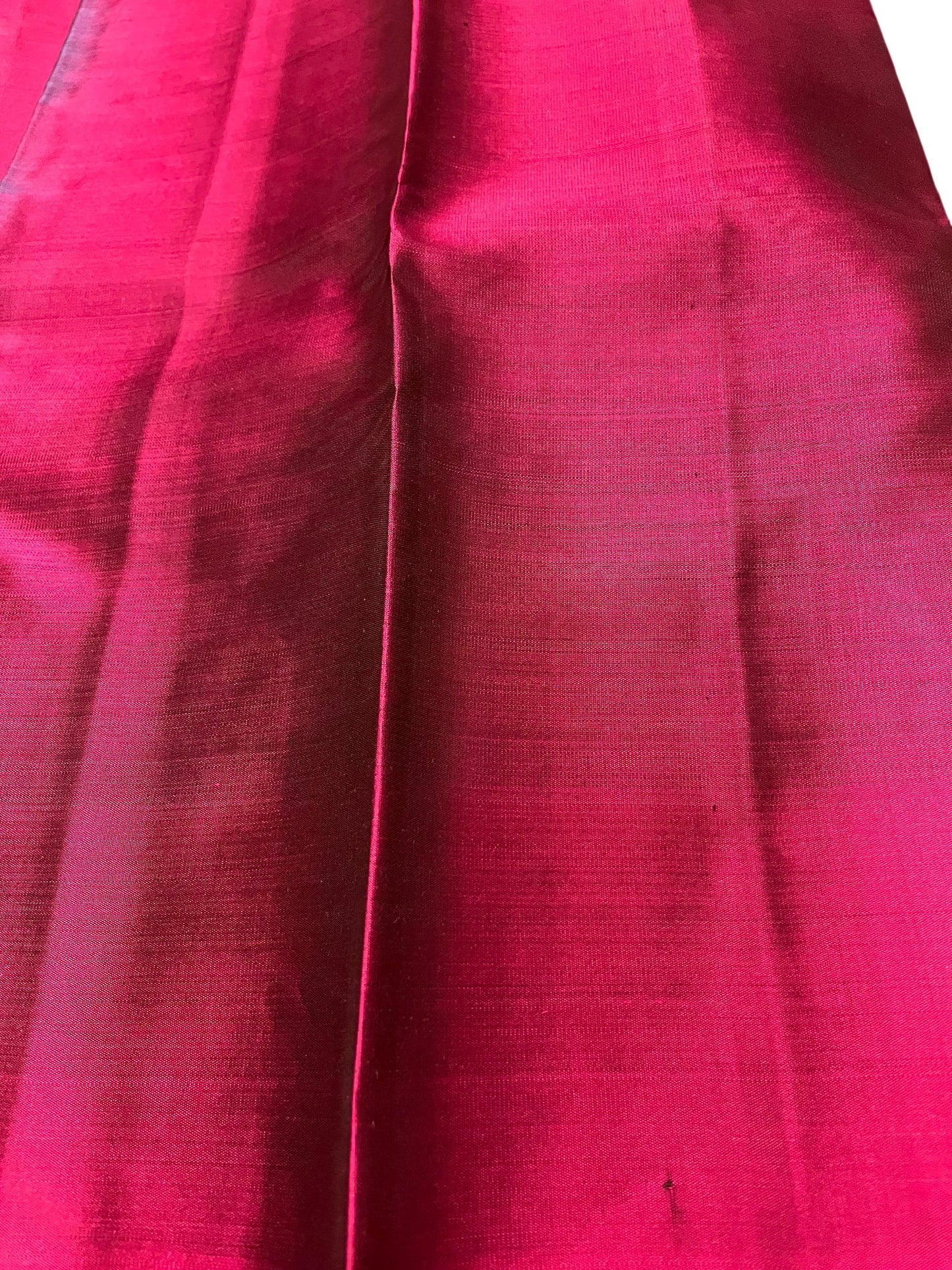 Southloom Pure Handloom Kanchipuram Silk Saree with Butta Work (Blue & Magenta)