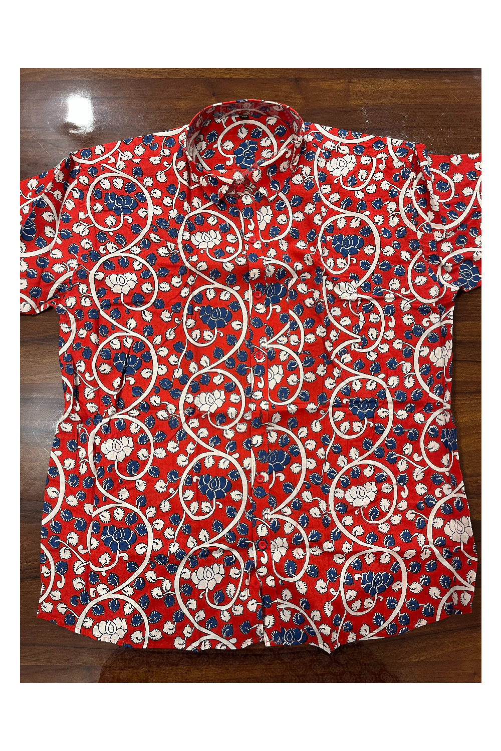 Southloom Jaipur Pure Cotton Printed Shirt For Men (3XL)