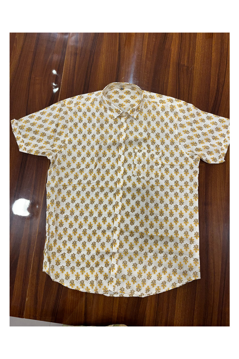 Southlooom Jaipur Pure Cotton Printed Shirt For Men (4XL)