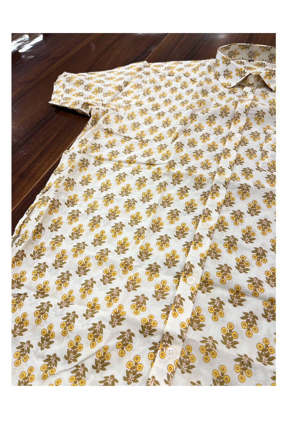 Southlooom Jaipur Pure Cotton Printed Shirt For Men (4XL)