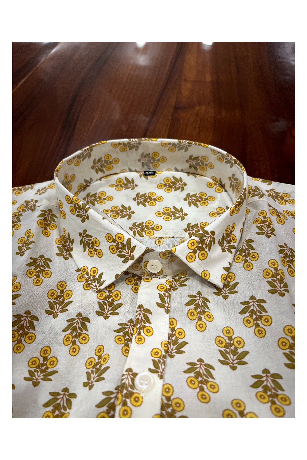 Southlooom Jaipur Pure Cotton Printed Shirt For Men (4XL)