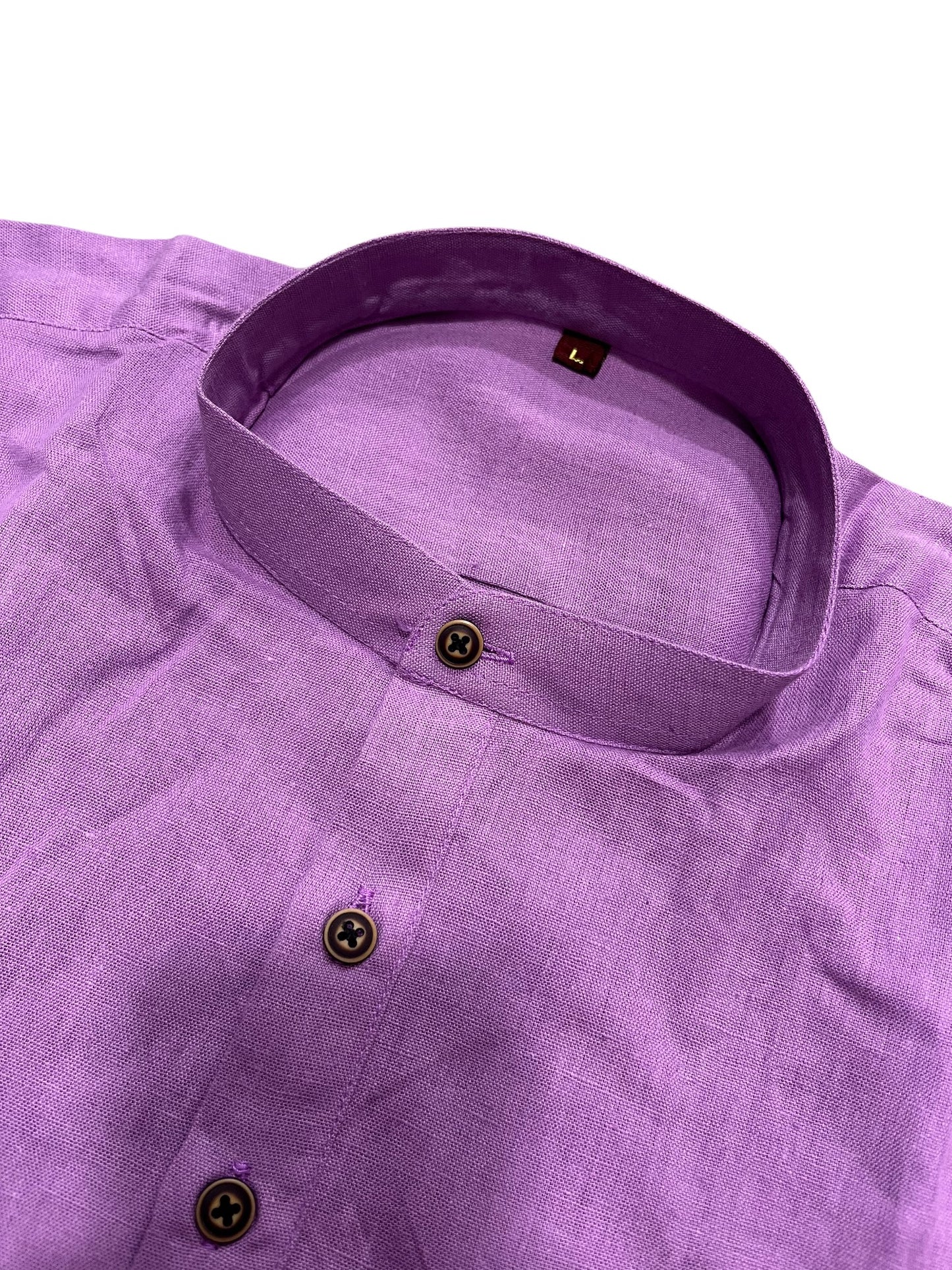 Southloom Lavendar Short Cotton Kurta Shirt for Men