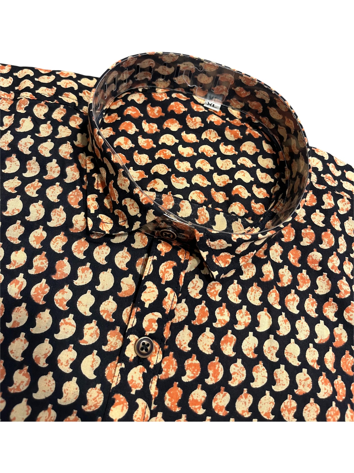Southloom Jaipur Pure Cotton Printed Shirt For Men (XL)