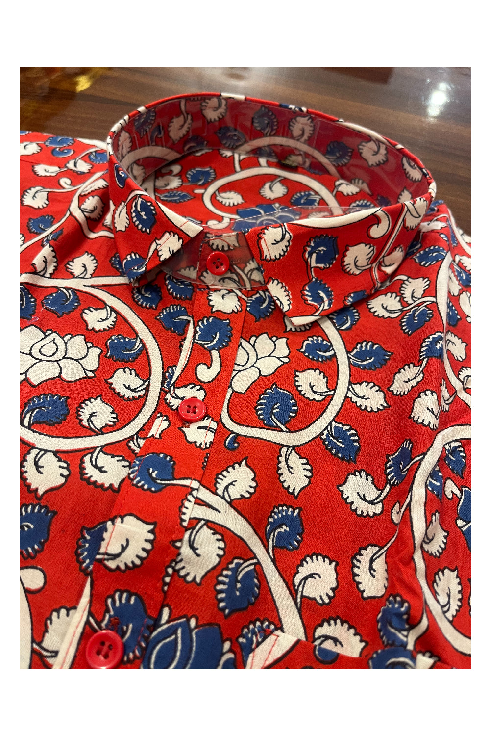 Southloom Jaipur Pure Cotton Printed Shirt For Men (3XL)