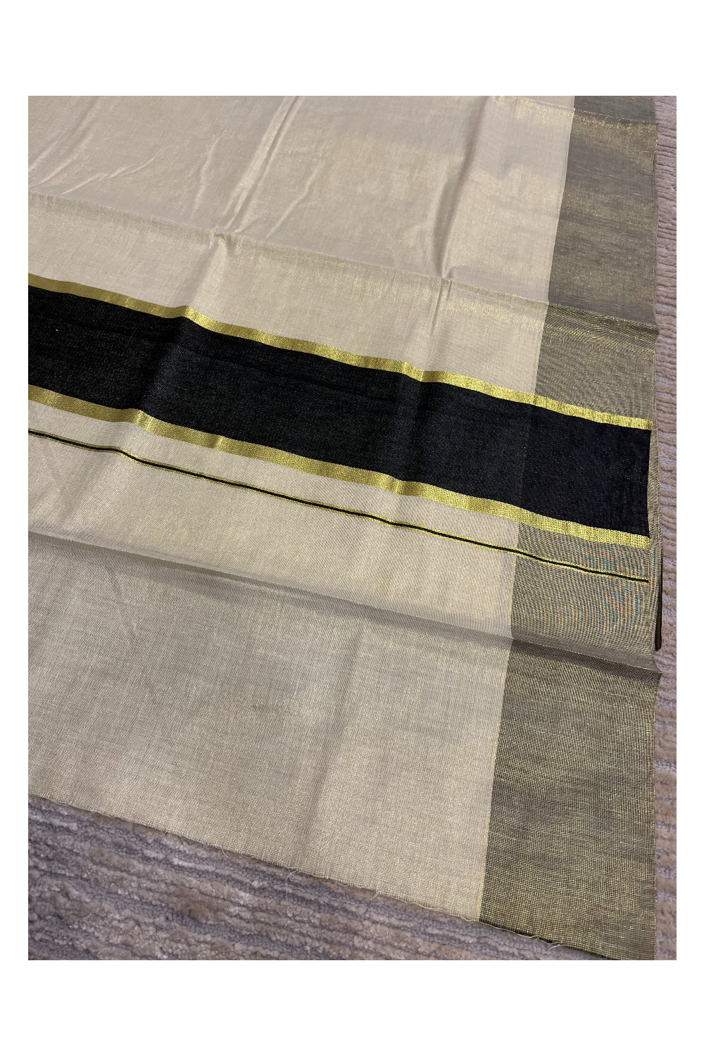 Southloom Kerala Tissue Kasavu Saree