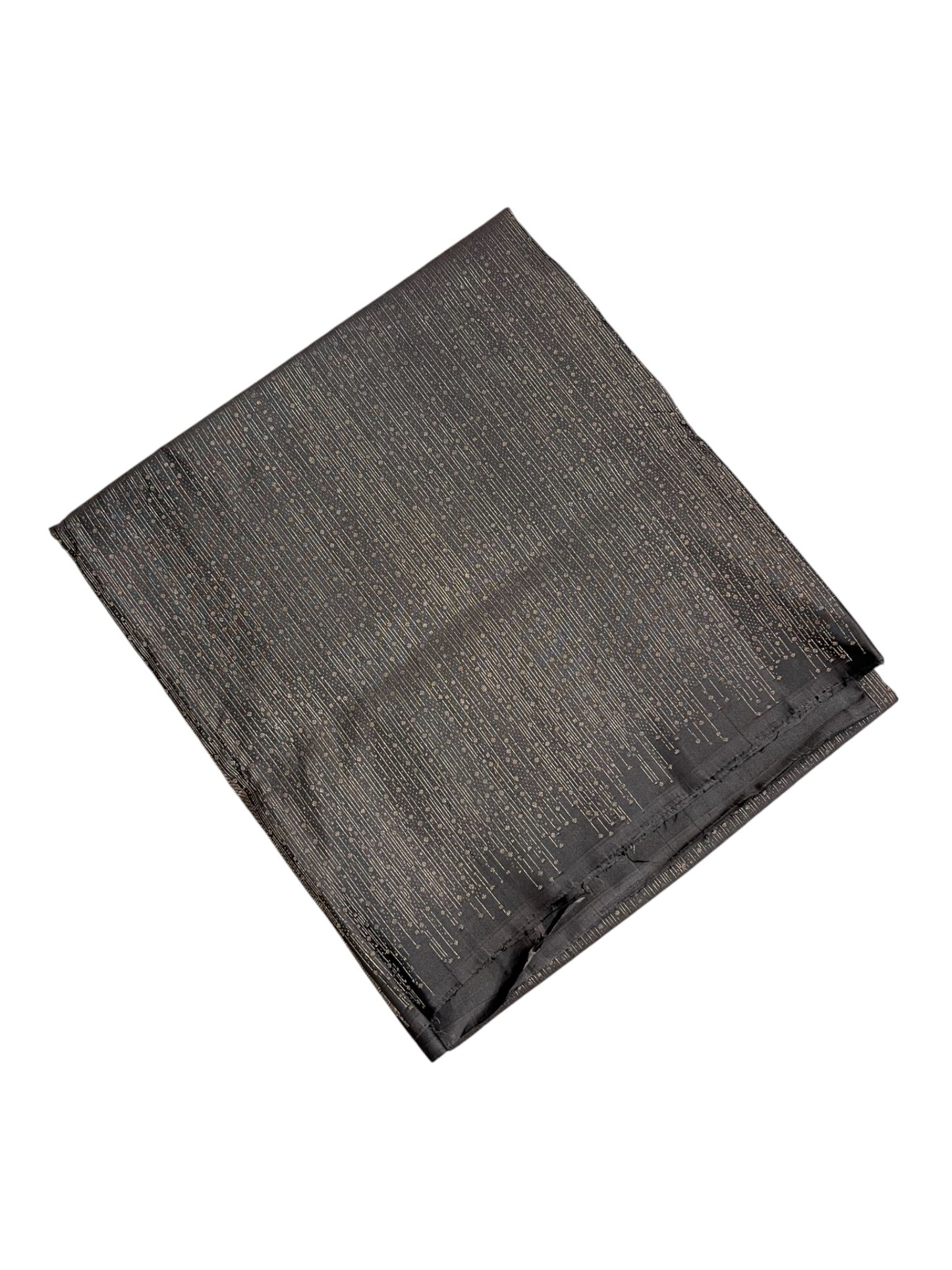 Southloom Pure Handloom Kanchipuram Silk Saree with Korvai Work (Grey)