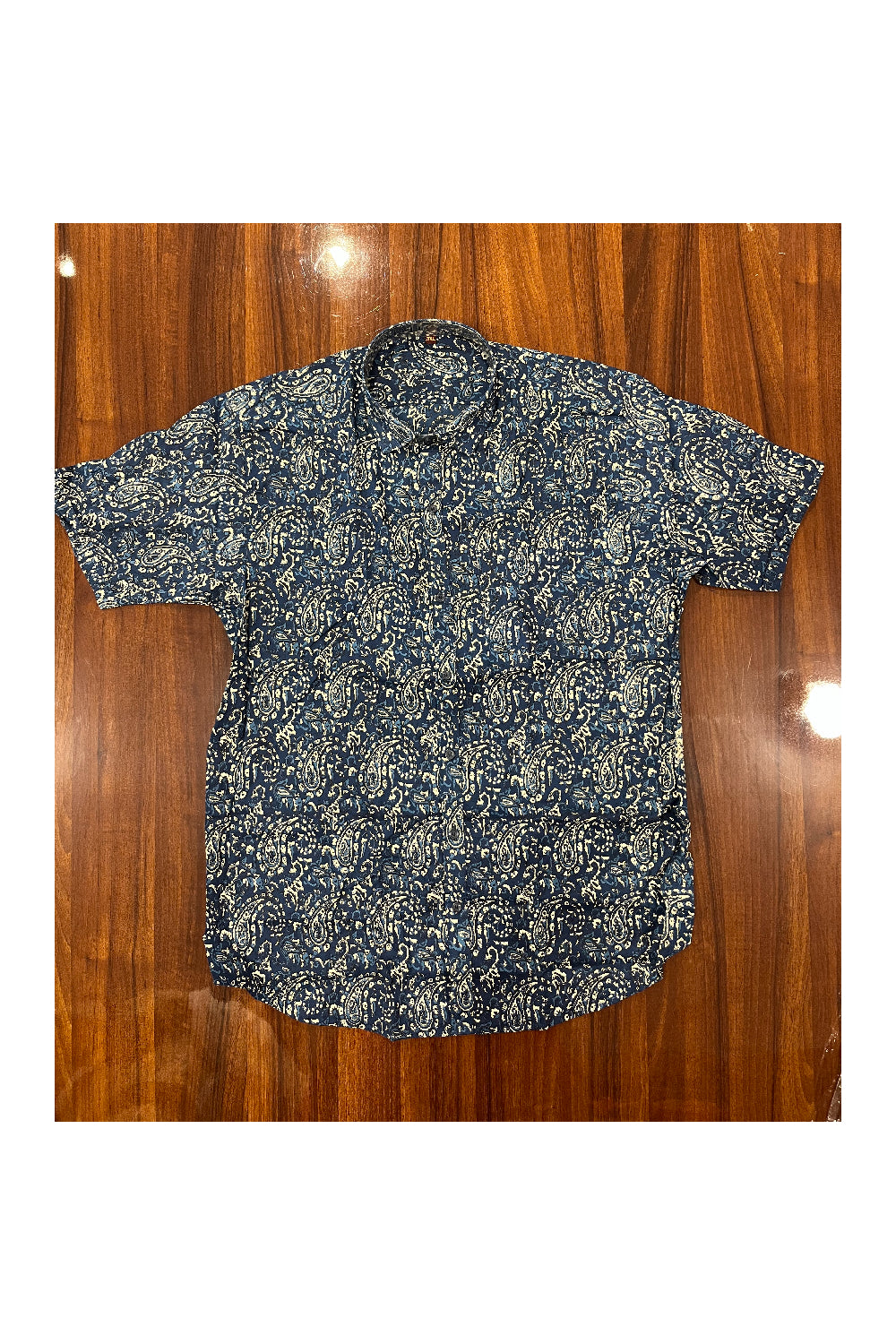 Southloom Jaipur Pure Cotton Printed Shirt For Men (3XL)