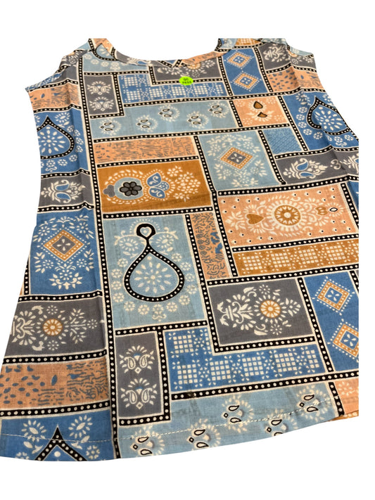 Southloom Pure Cotton Jaipur Printed Frocks for Girls (Age 1)