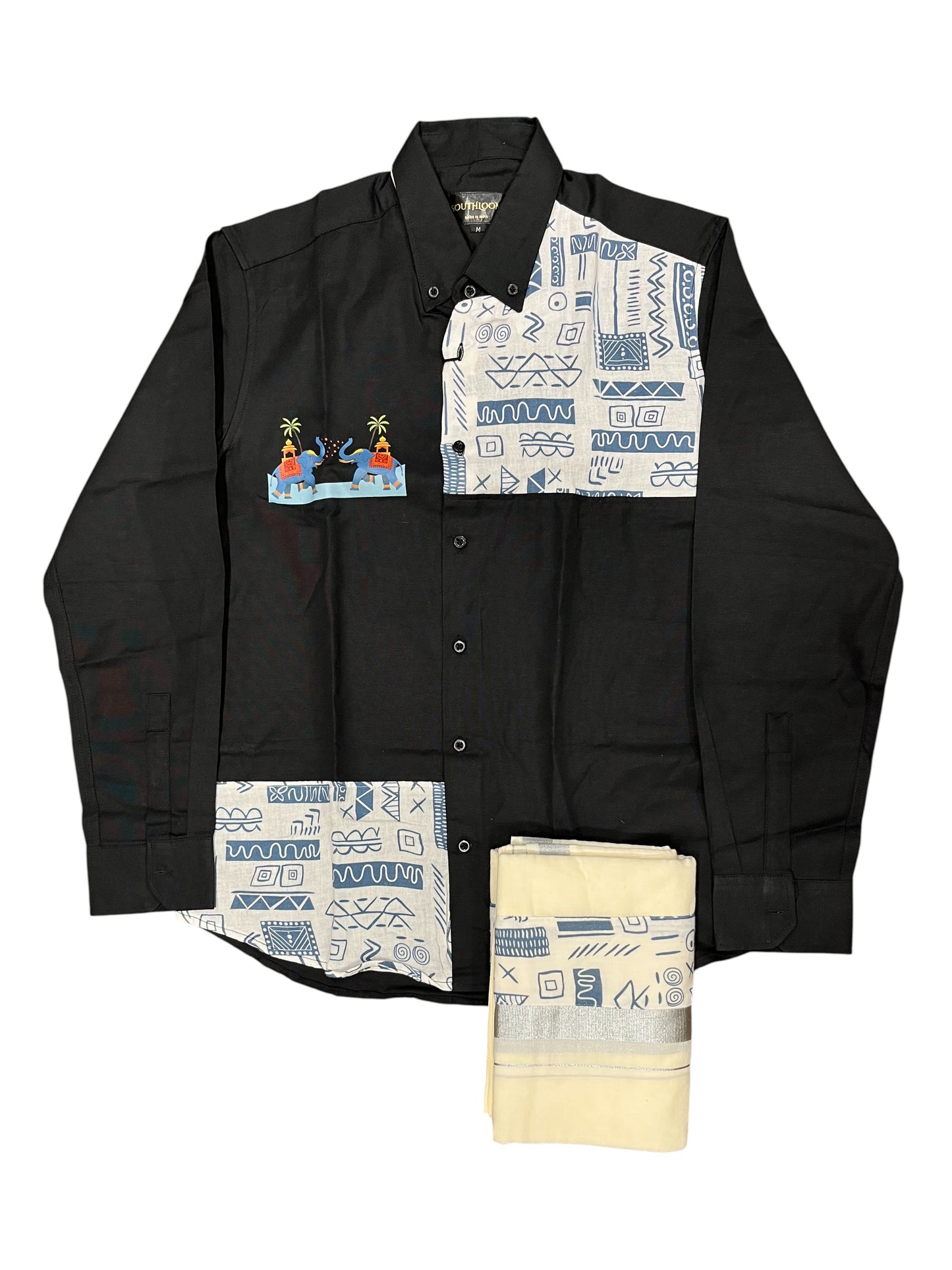 Southloom Stylish & Classy Budget Combo Shirt + Mundu for Men