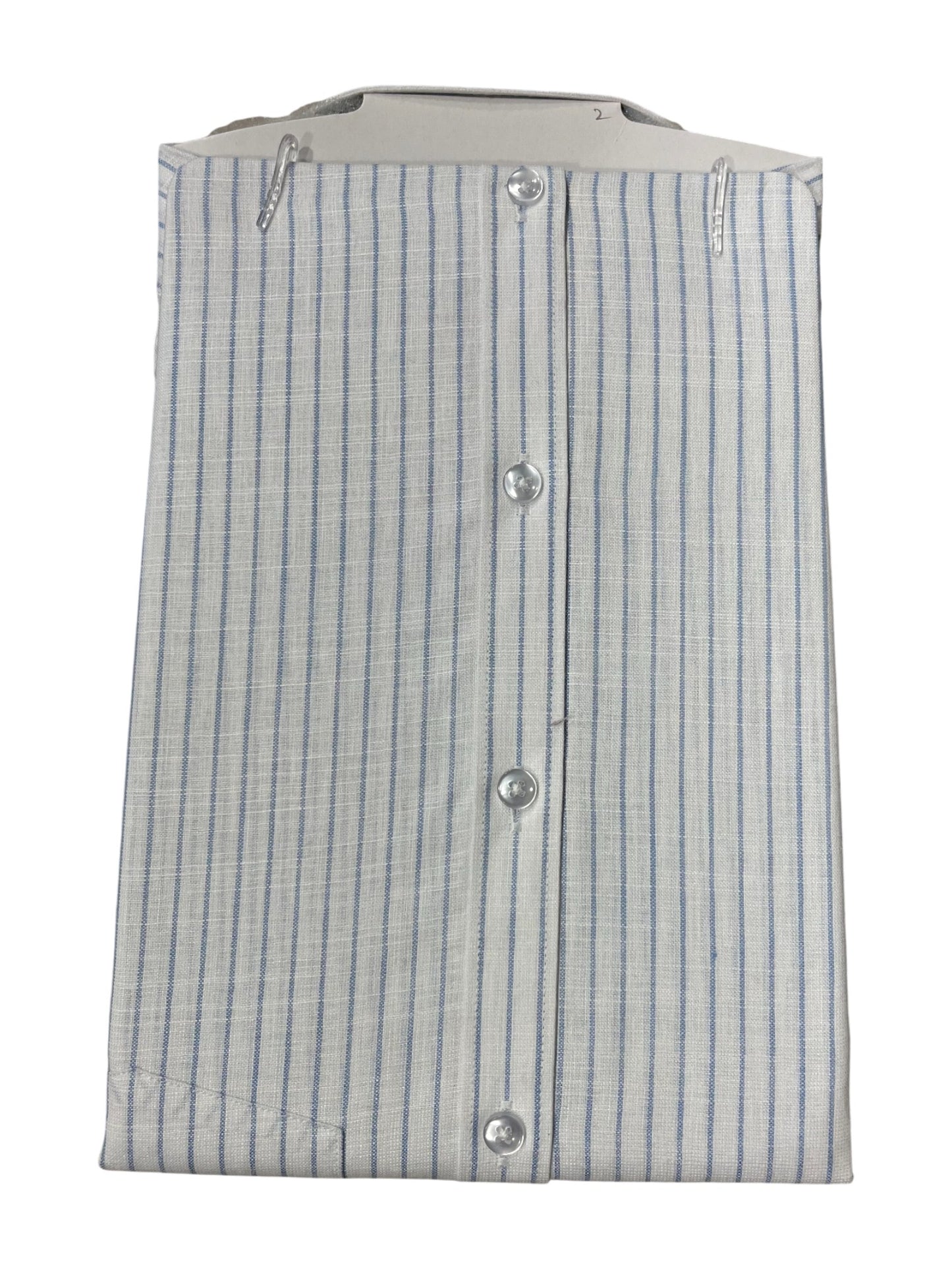 Southloom Pure Cotton Blue Lines Shirt (40 FS)