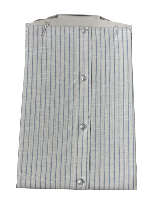 Southloom Pure Cotton Blue Lines Shirt (40 FS)