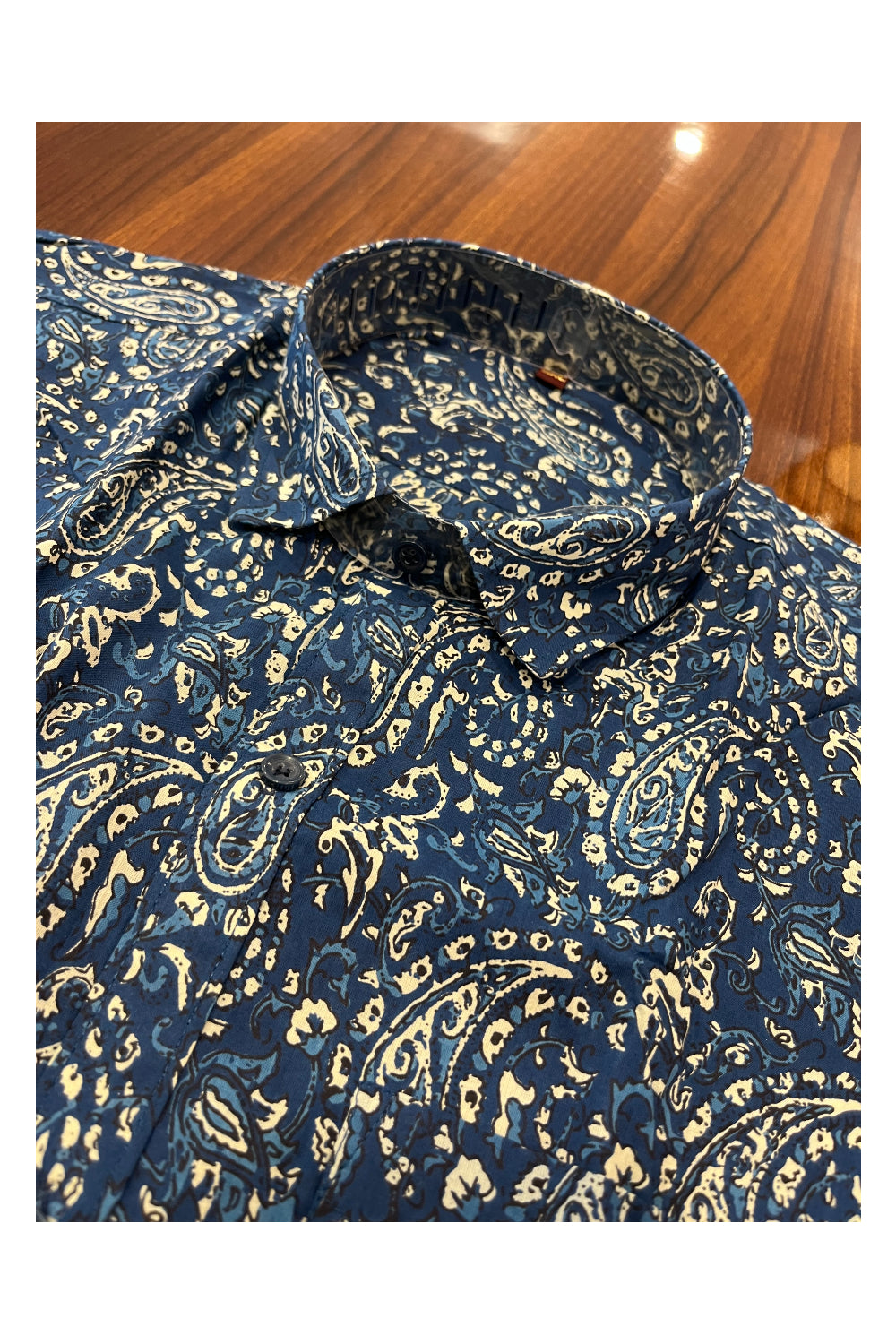Southloom Jaipur Pure Cotton Printed Shirt For Men (3XL)