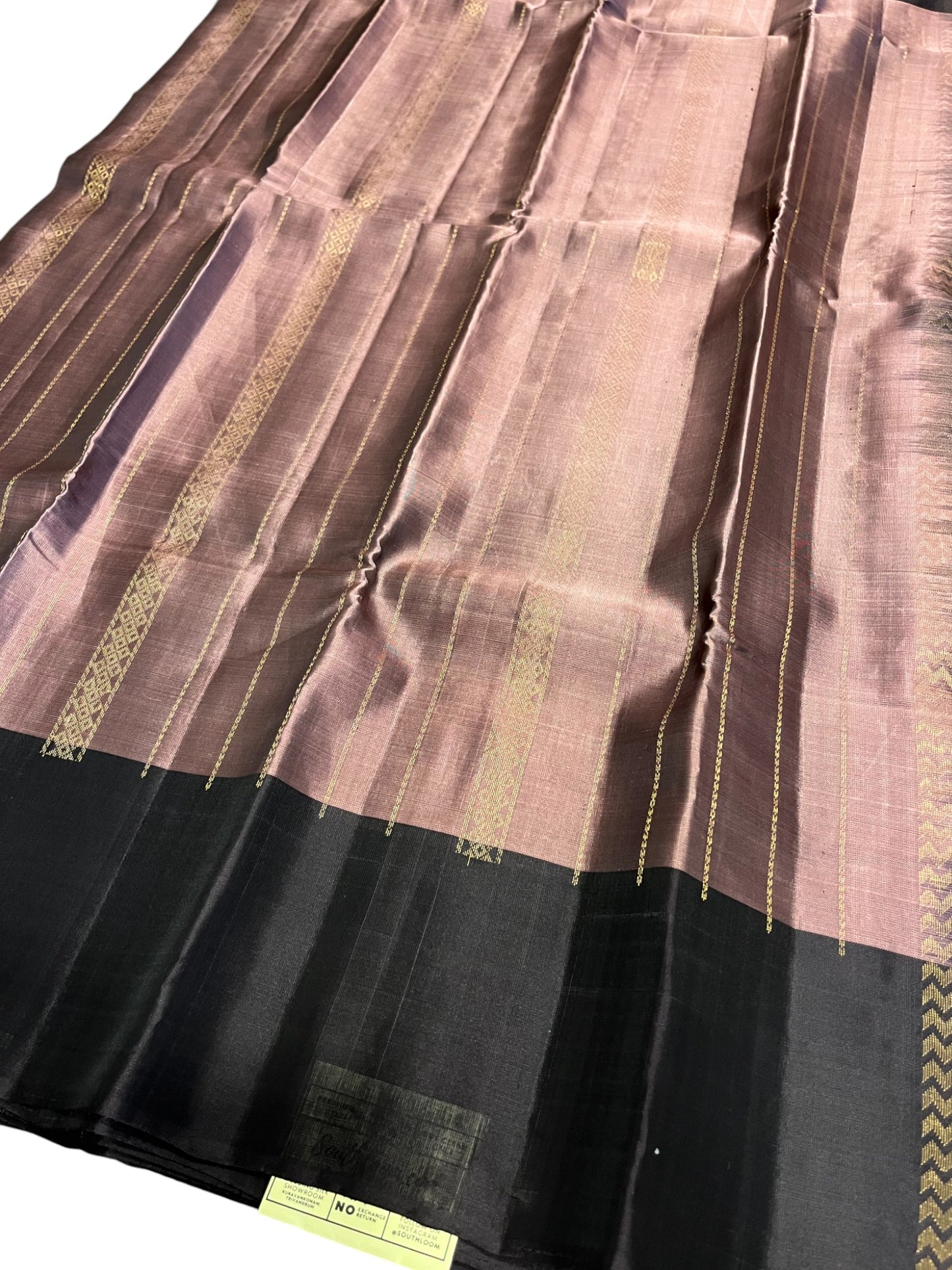 Southloom Pure Handloom Kanchipuram Silk Saree with Butta Work
