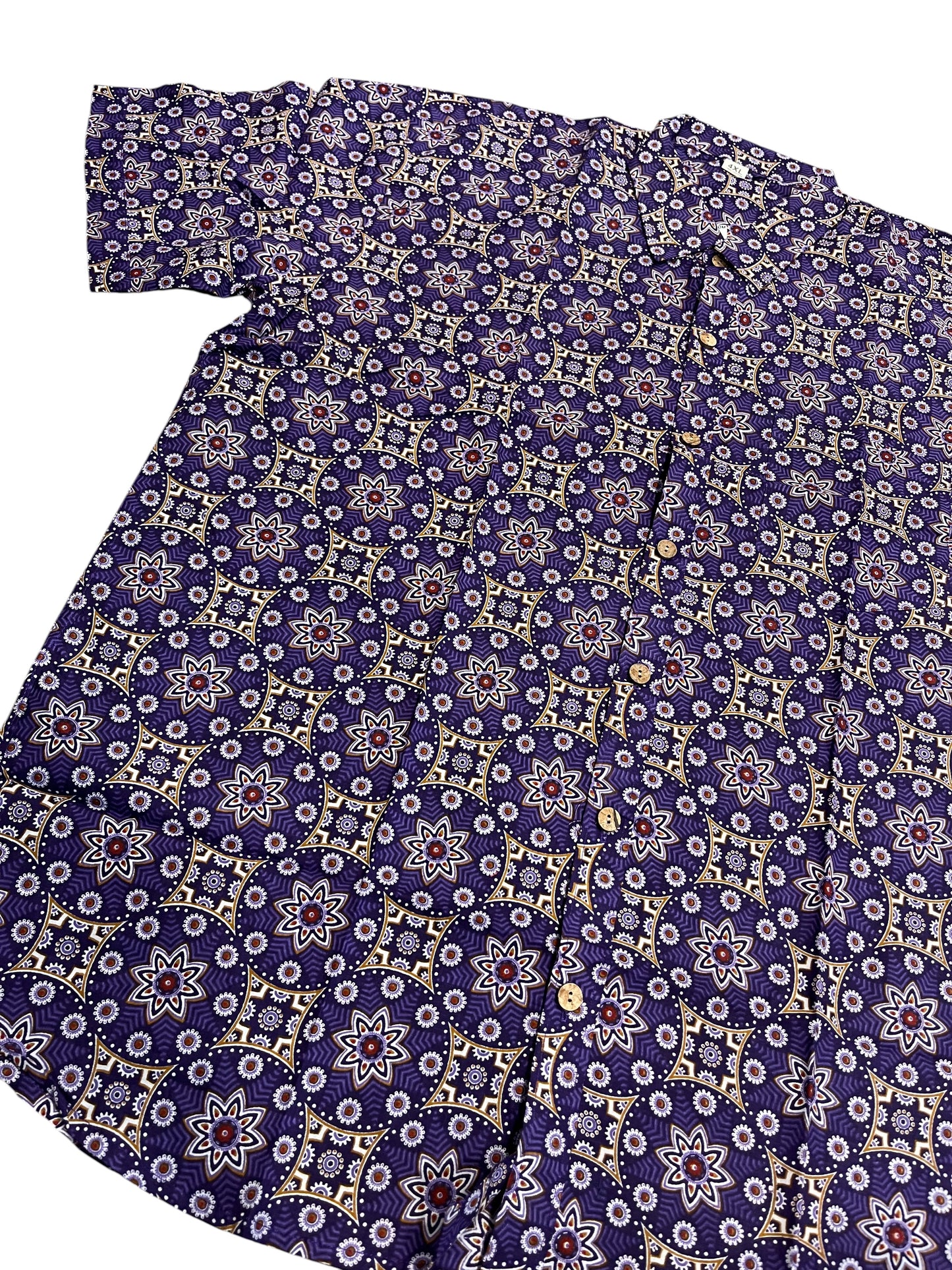 Southloom Jaipur Pure Cotton Printed Shirt For Men (4XL)