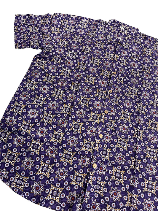 Southloom Jaipur Pure Cotton Printed Shirt For Men (4XL)