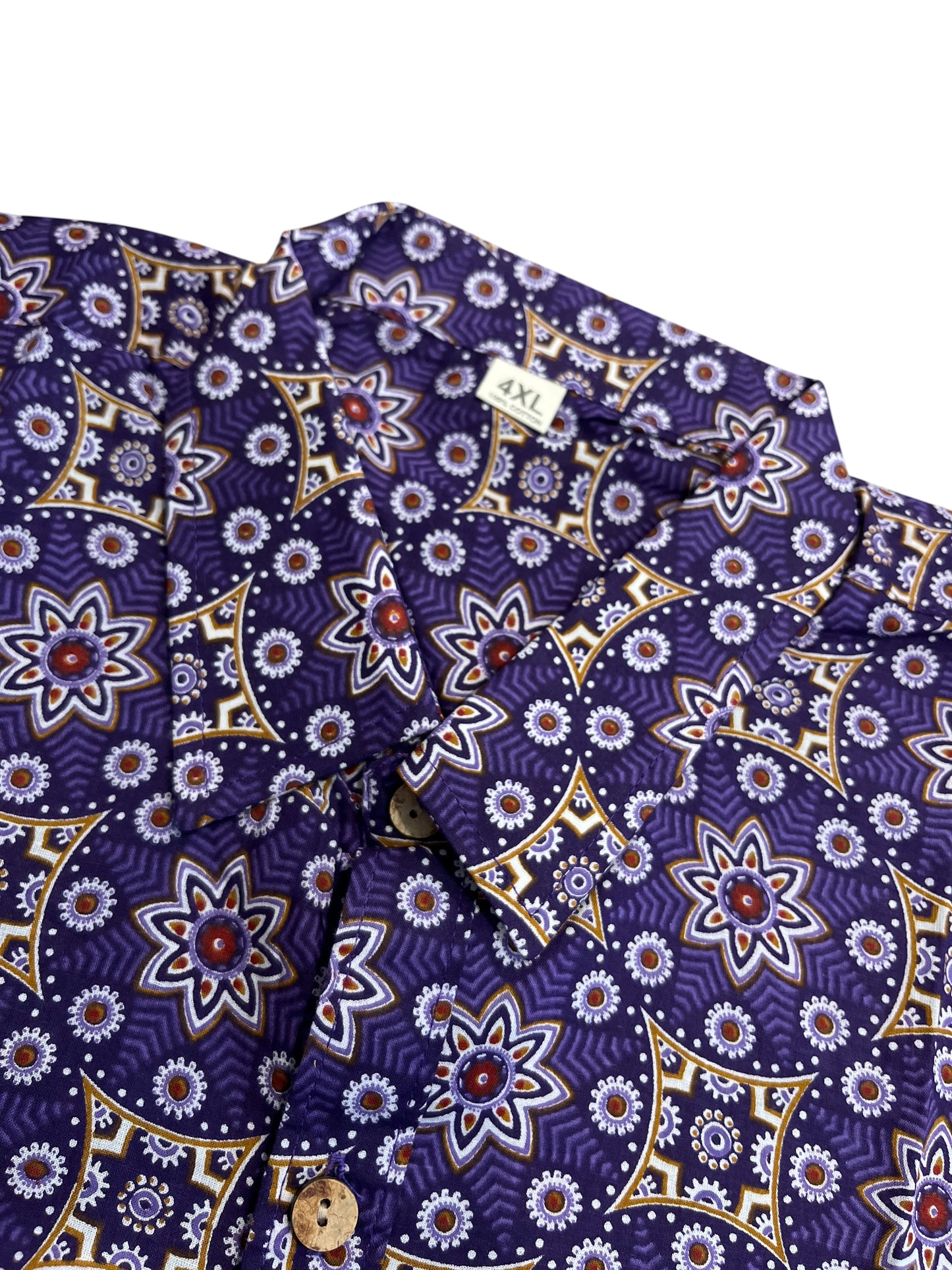 Southloom Jaipur Pure Cotton Printed Shirt For Men (4XL)