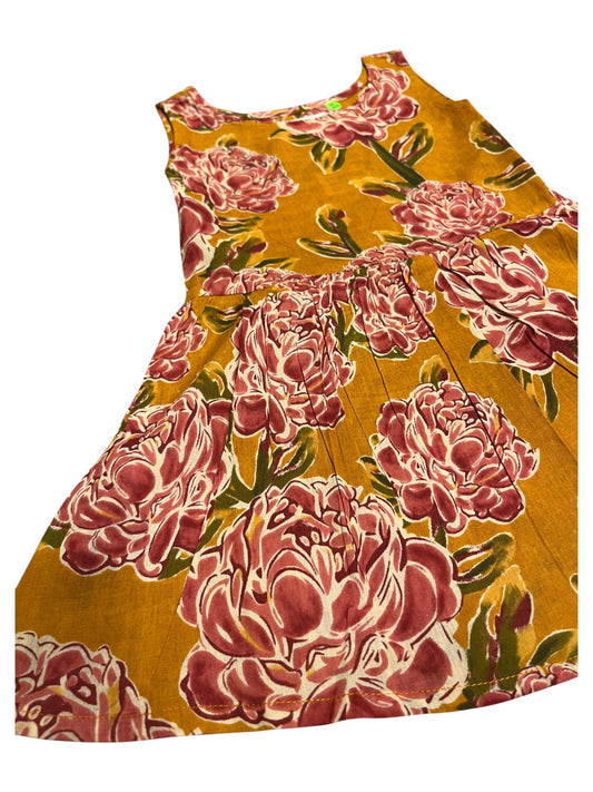 Southloom Pure Cotton Jaipur Printed Frocks for Girls (Age 1-2)