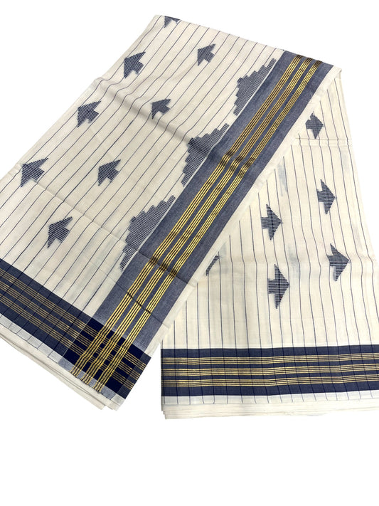 Southloom Super Premium Balaramapuram Unakkupaavu Handloom Cotton Saree with Butta Works Across Body