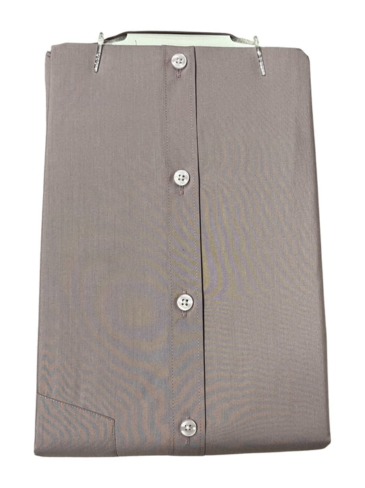 Southloom Pure Cotton Gray Plain Shirt (40 FS)